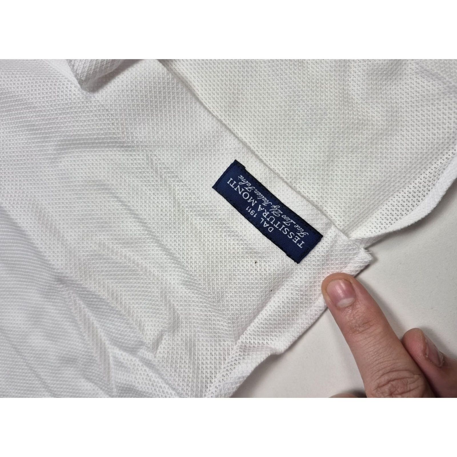 Suitsupply Suitsupply Dress Shirt Mens 17.5 36/37 White Slim Fit Egyptian Cotton Formal Shirt Size 48R - 7 Thumbnail