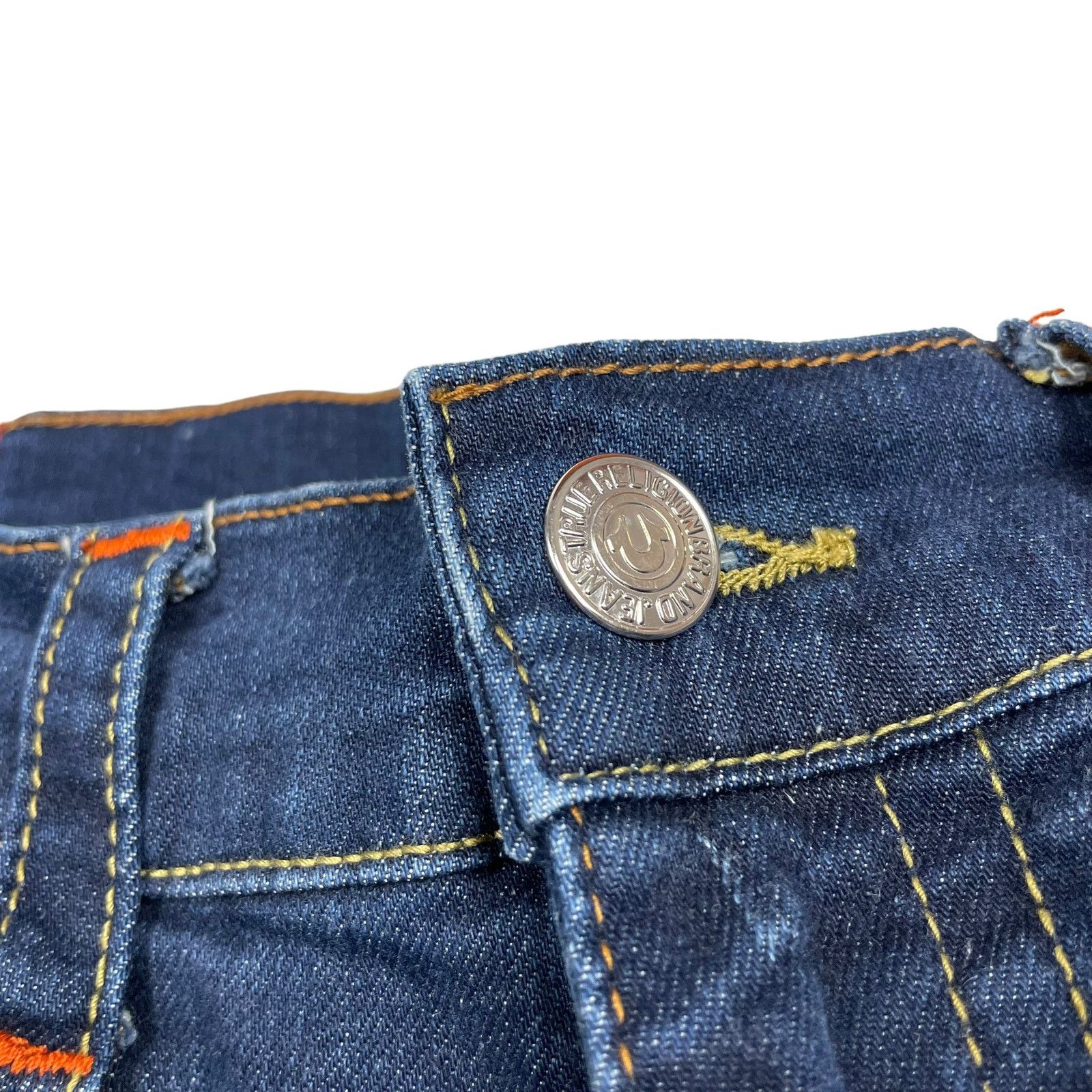 True Religion True Religion Rocco Men's Blue Denim Relaxed Skinny Jeans 32 Size US 32 / EU 48 - 7 Thumbnail