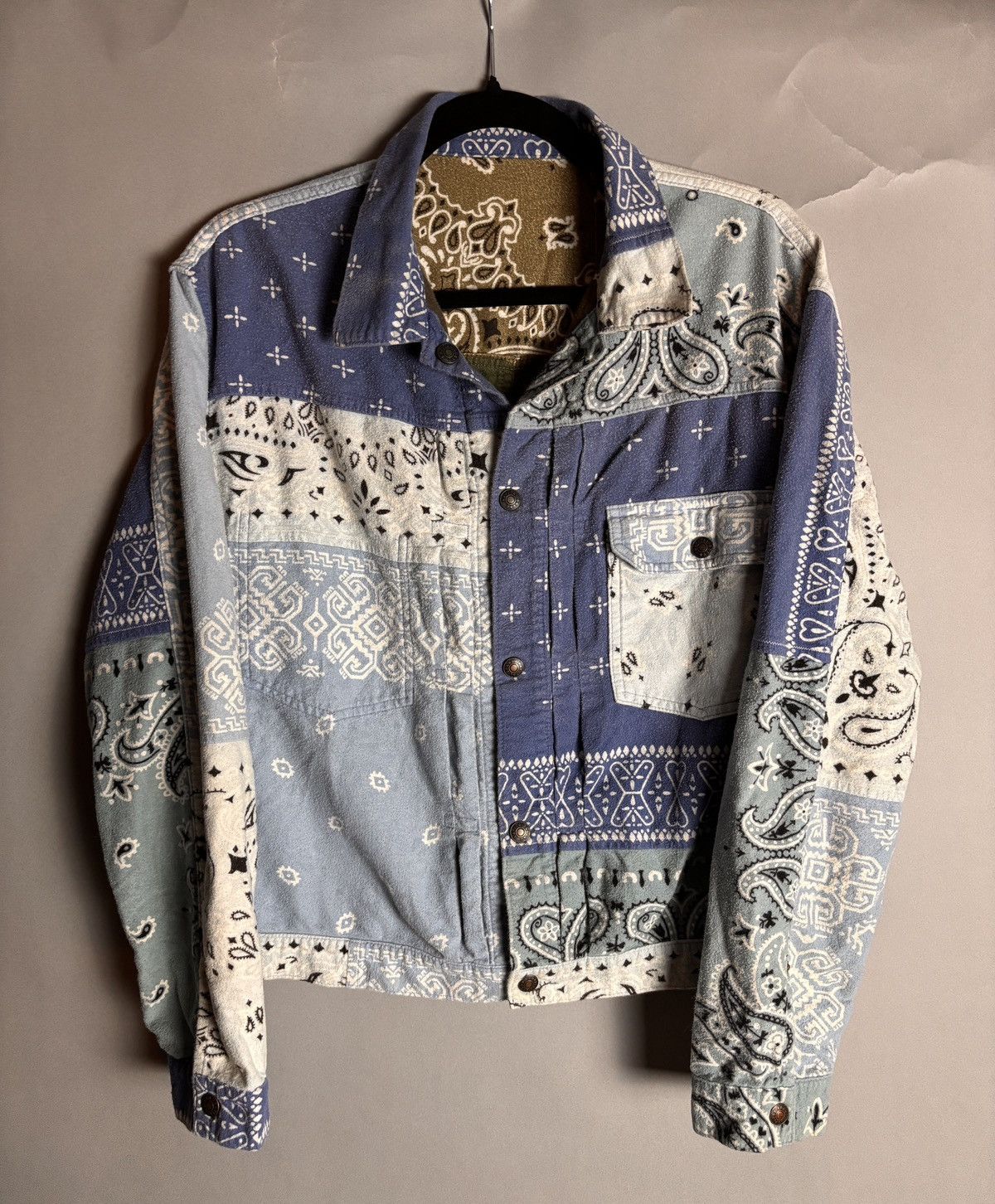 Kapital Reversible Type 1 Bandana Jacket Size US M / EU 48-50 / 2 - 1 Thumbnail