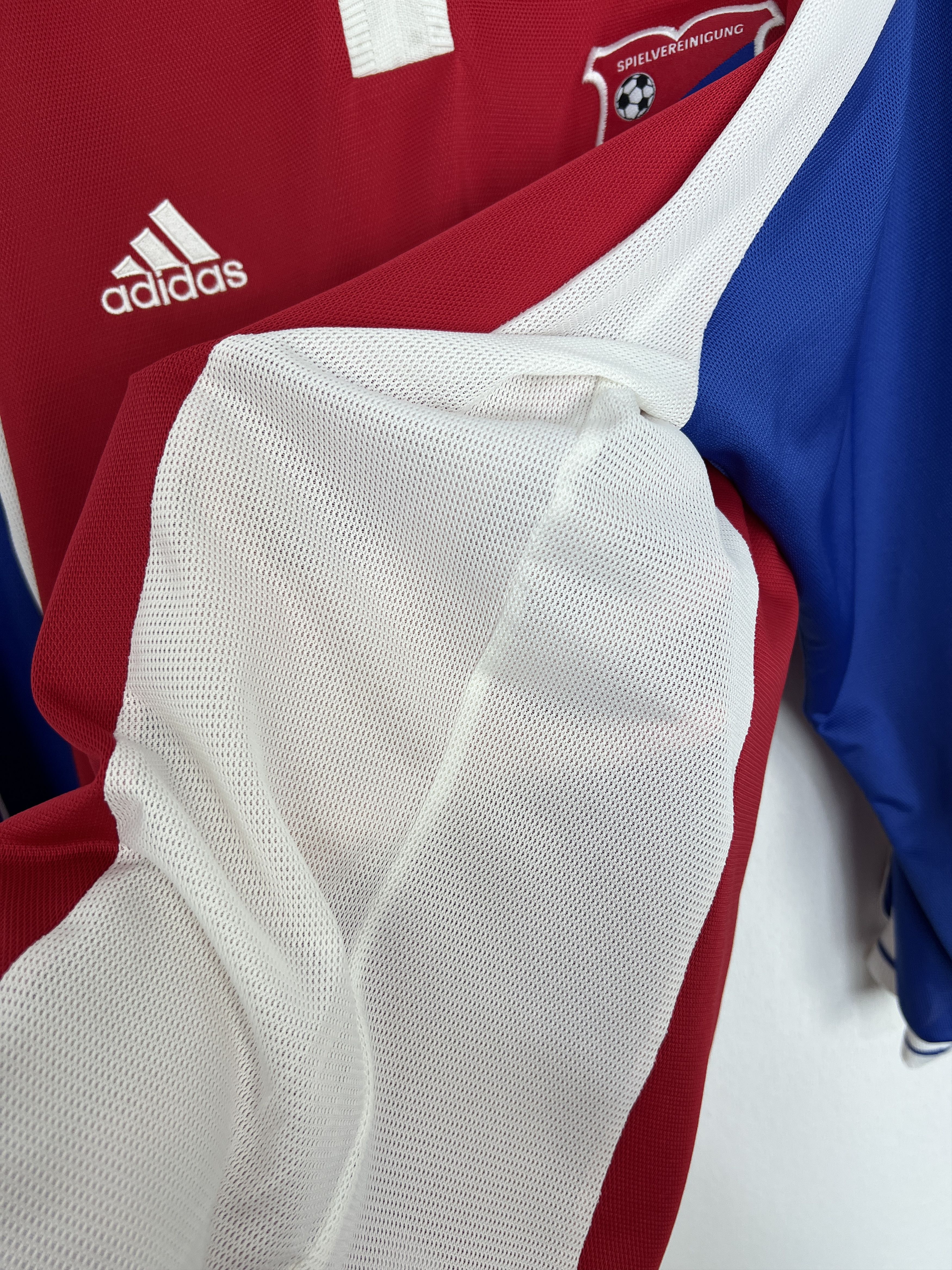 Adidas SpVgg Unterhaching Away football shirt 2000 Soccer Adidas Size US XL / EU 56 / 4 - 5 Thumbnail