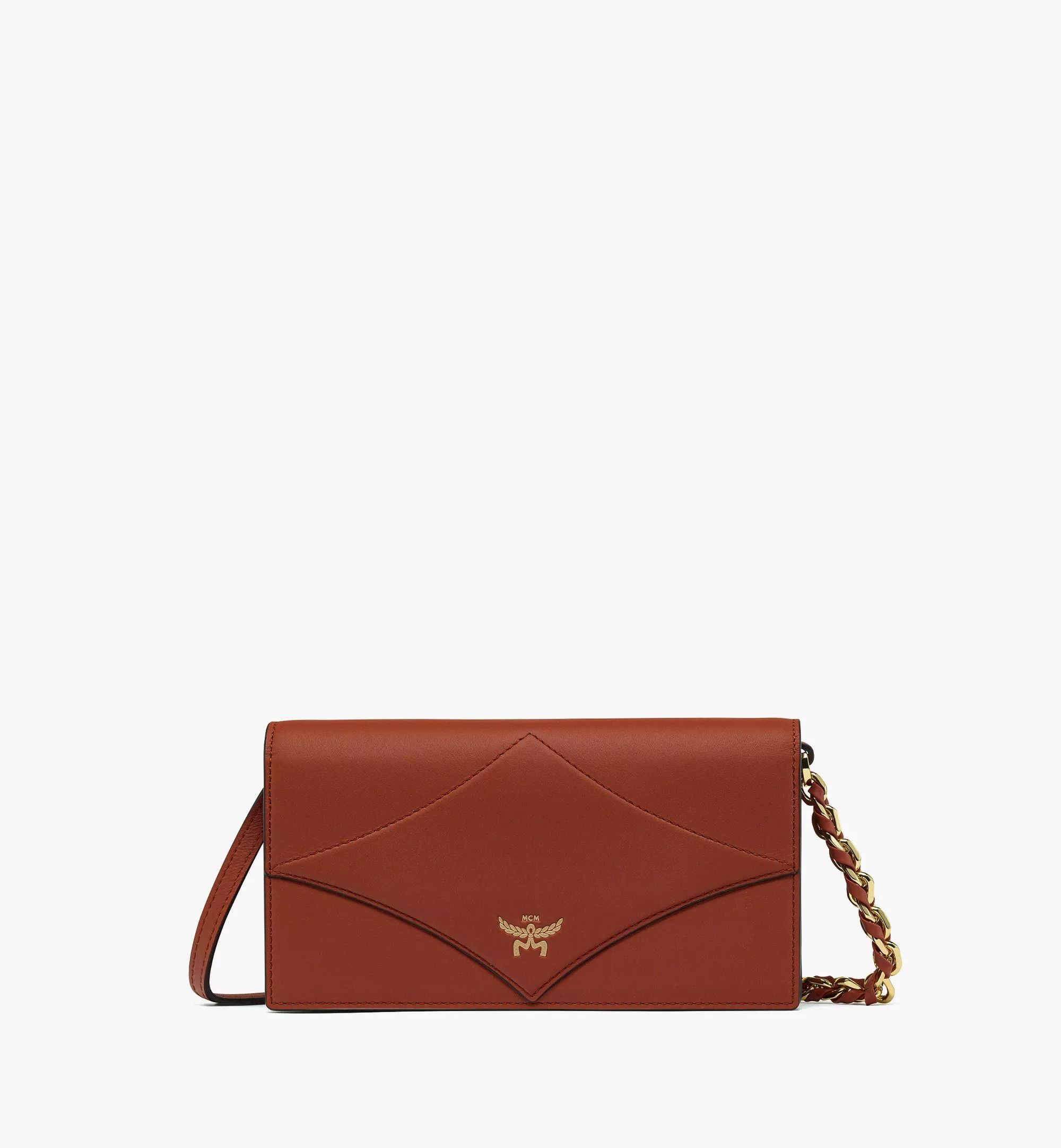 MCM o1mt1gz0625 Size: OS / Large Fold Wallet in Brown Size ONE SIZE - 1 Thumbnail