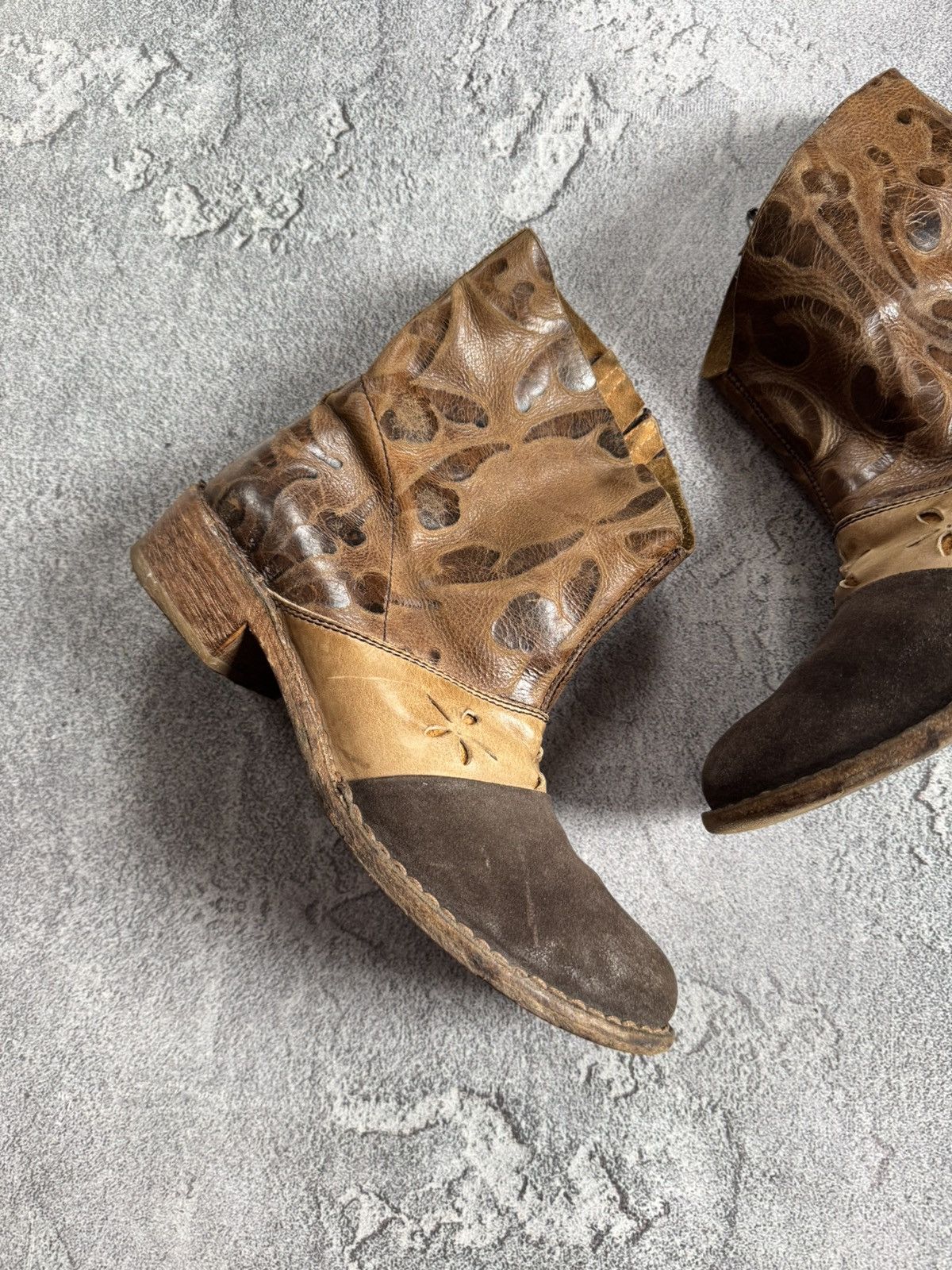 MoMA MOMA 38.5 wester cowboy shoes boots avantgarde retro Size US 8.5 / IT 38.5 - 5 Thumbnail