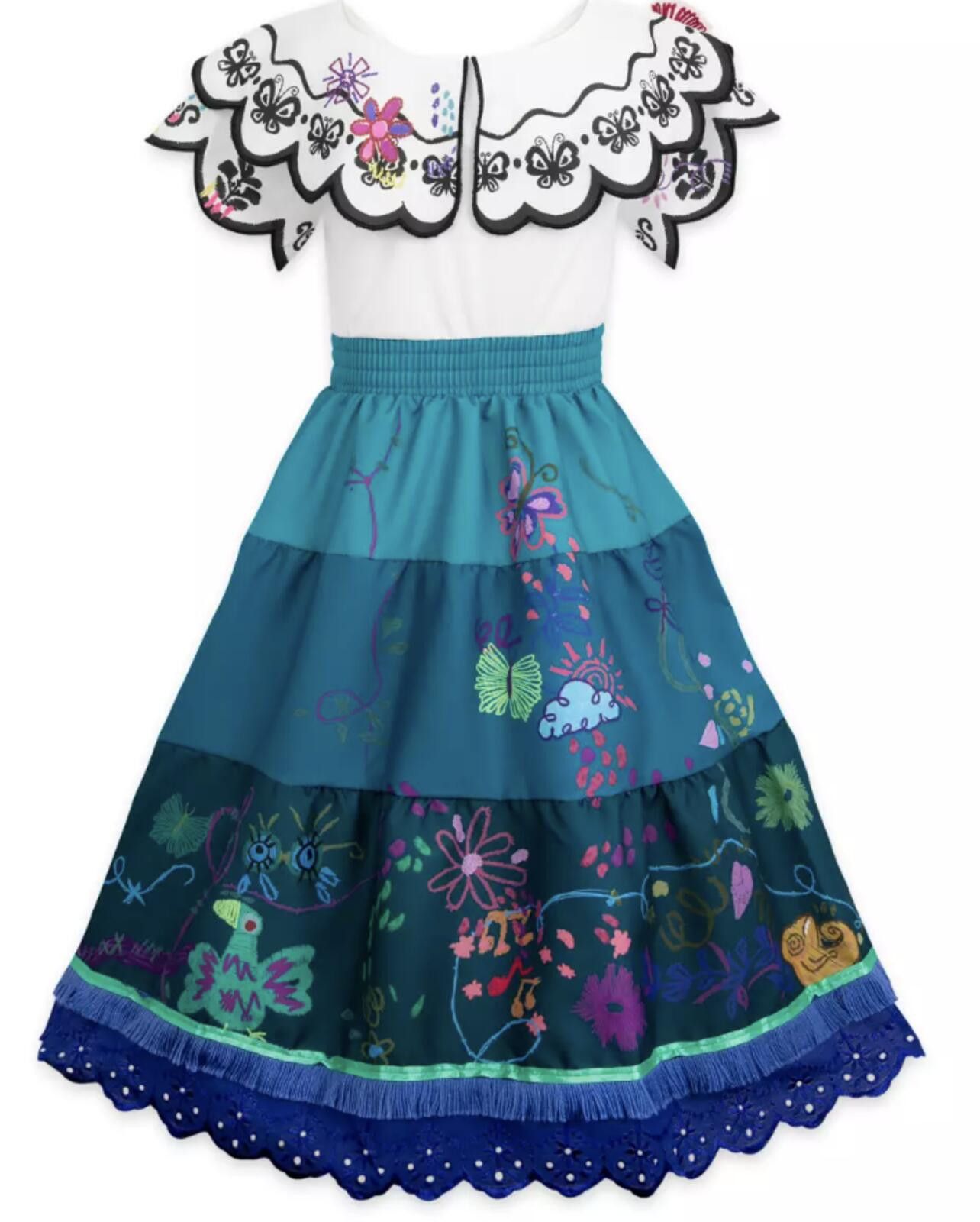Disney Mirabel Costume for Kids – Encanto Size ONE SIZE - 2 Thumbnail