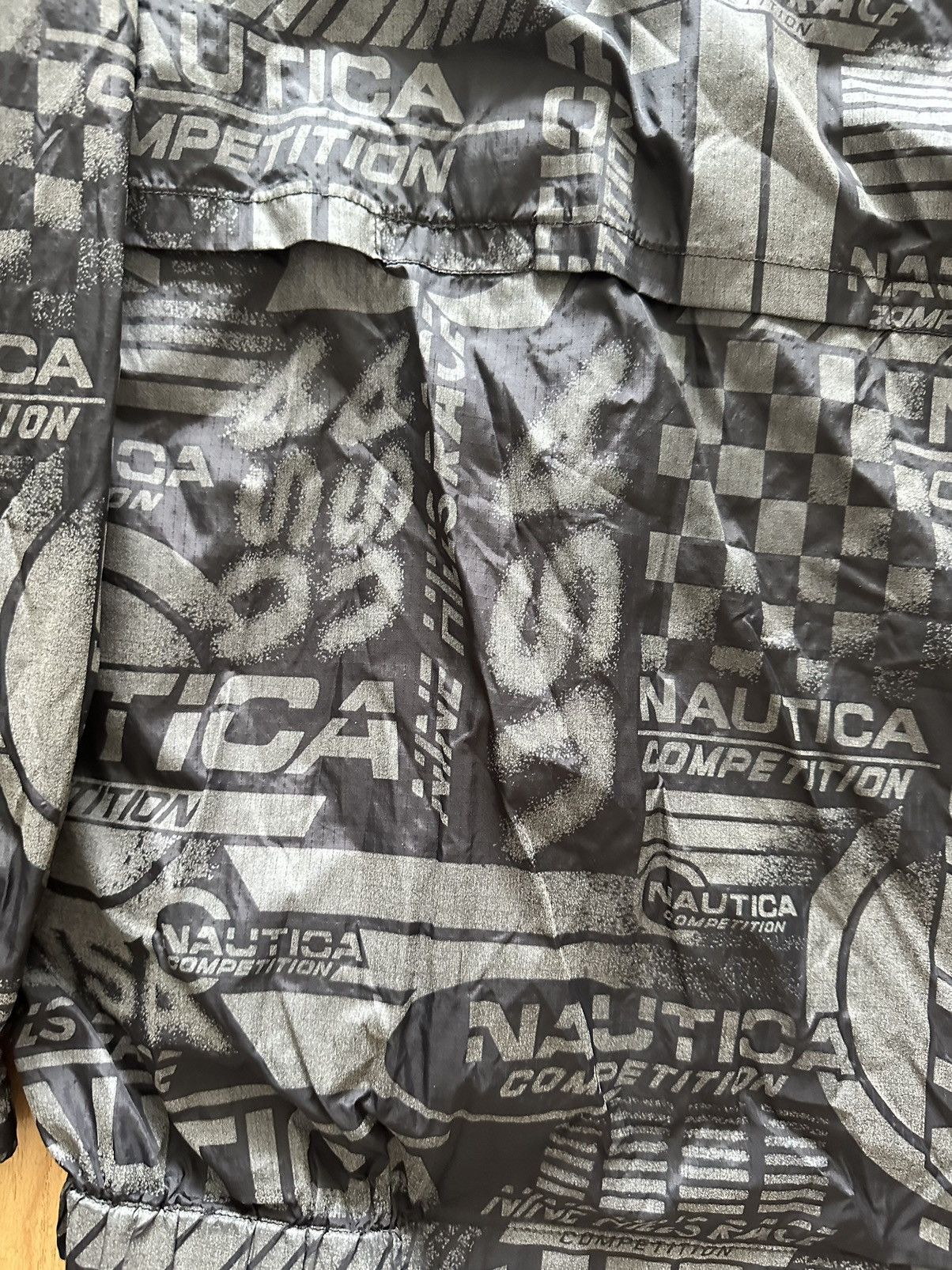 Nautica × Vintage Vintage 90s Nautica Competition Reflect 3M AOP Jacket Size US L / EU 52-54 / 3 - 9 Thumbnail