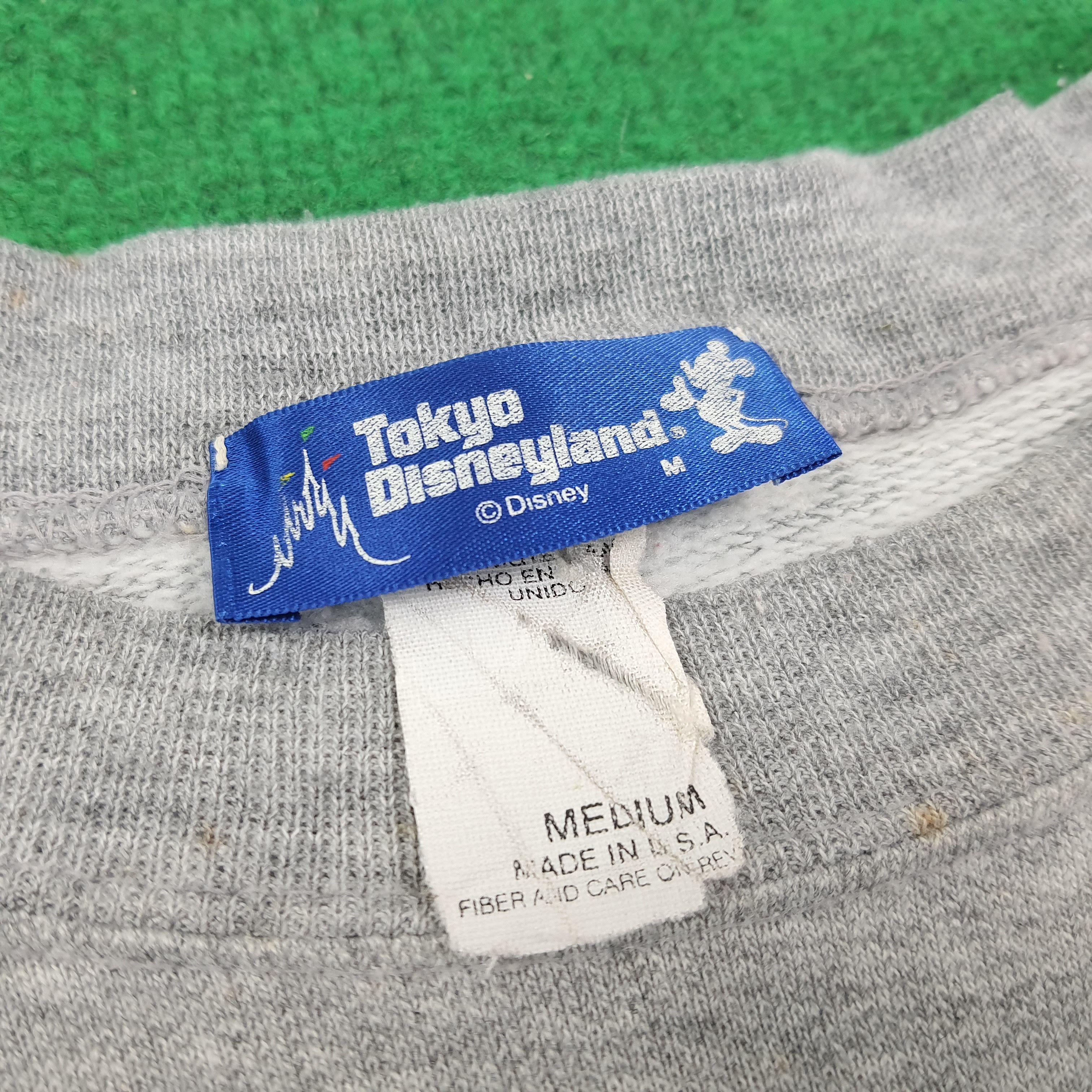 Disney × Mickey Mouse × Vintage Vintage Tokyo Disneyland Mickey Mouse Sweatshirts Size US M / EU 48-50 / 2 - 4 Thumbnail