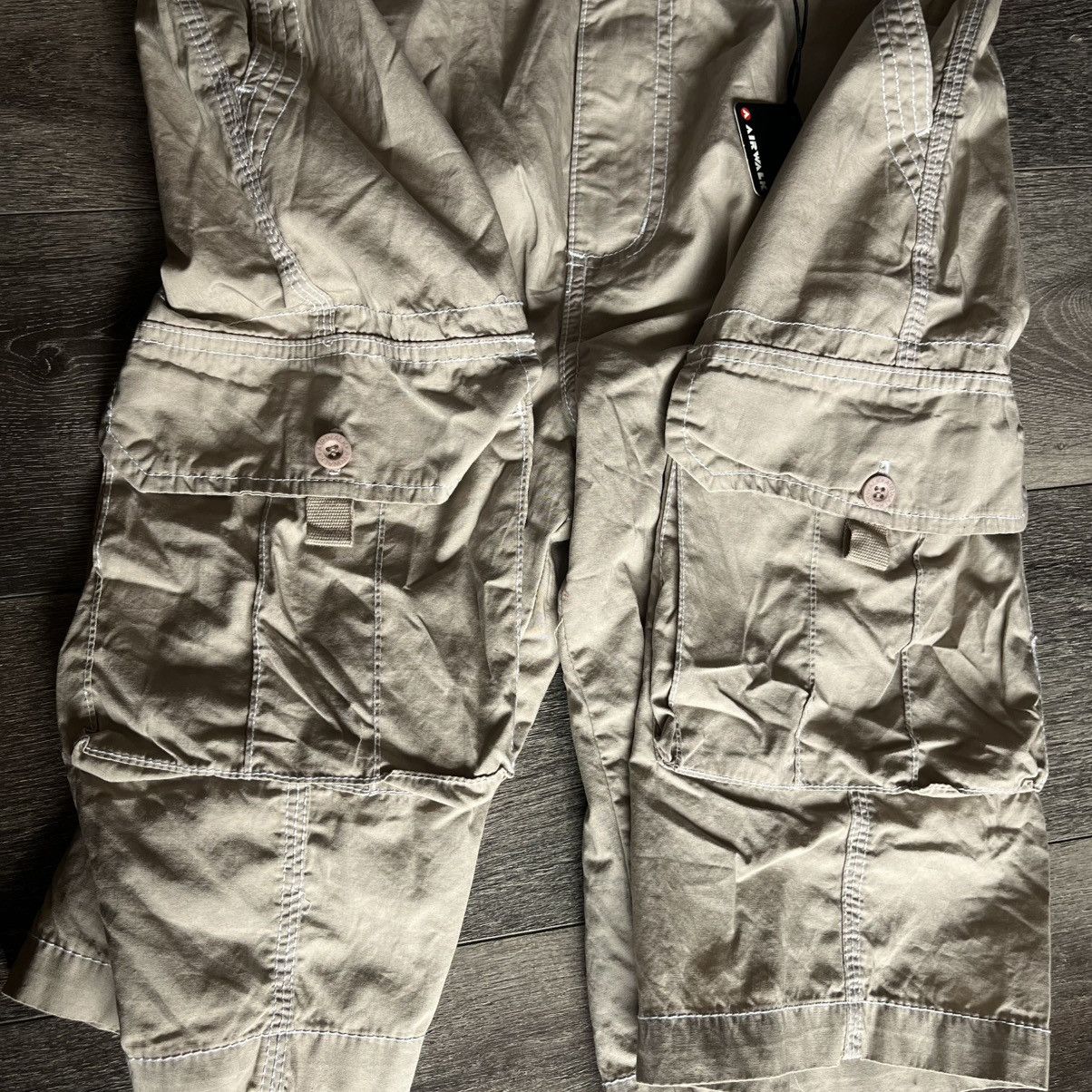 Airwalk New Vintage 2000s Airwalk Cargo Belted Skater Baggy Shorts Size US 32 / EU 48 - 7 Thumbnail