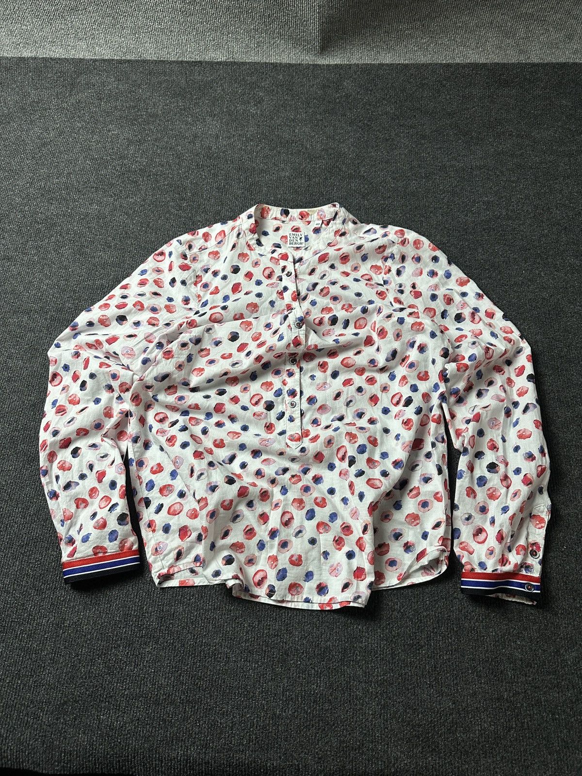 Other 🚨 EMILY VANDENBERGH LUXURY OLD MONEY BUTTON SHIRT Size S / US 4 / IT 40 - 1 Thumbnail