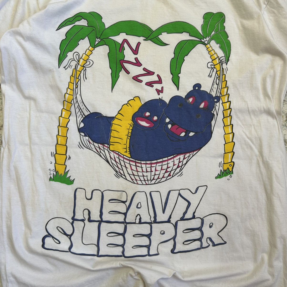 Designer × Vintage Vintage Adult Heavy Sleeper T-shirts 90s Single stitch Size US M / EU 48-50 / 2 - 6 Thumbnail