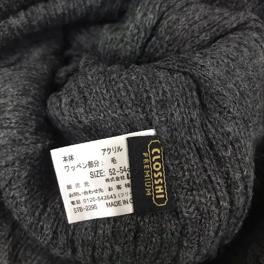 Harris Tweed × Vintage Harris Tweed x Closshi Beanie hat Size ONE SIZE - 5 Thumbnail
