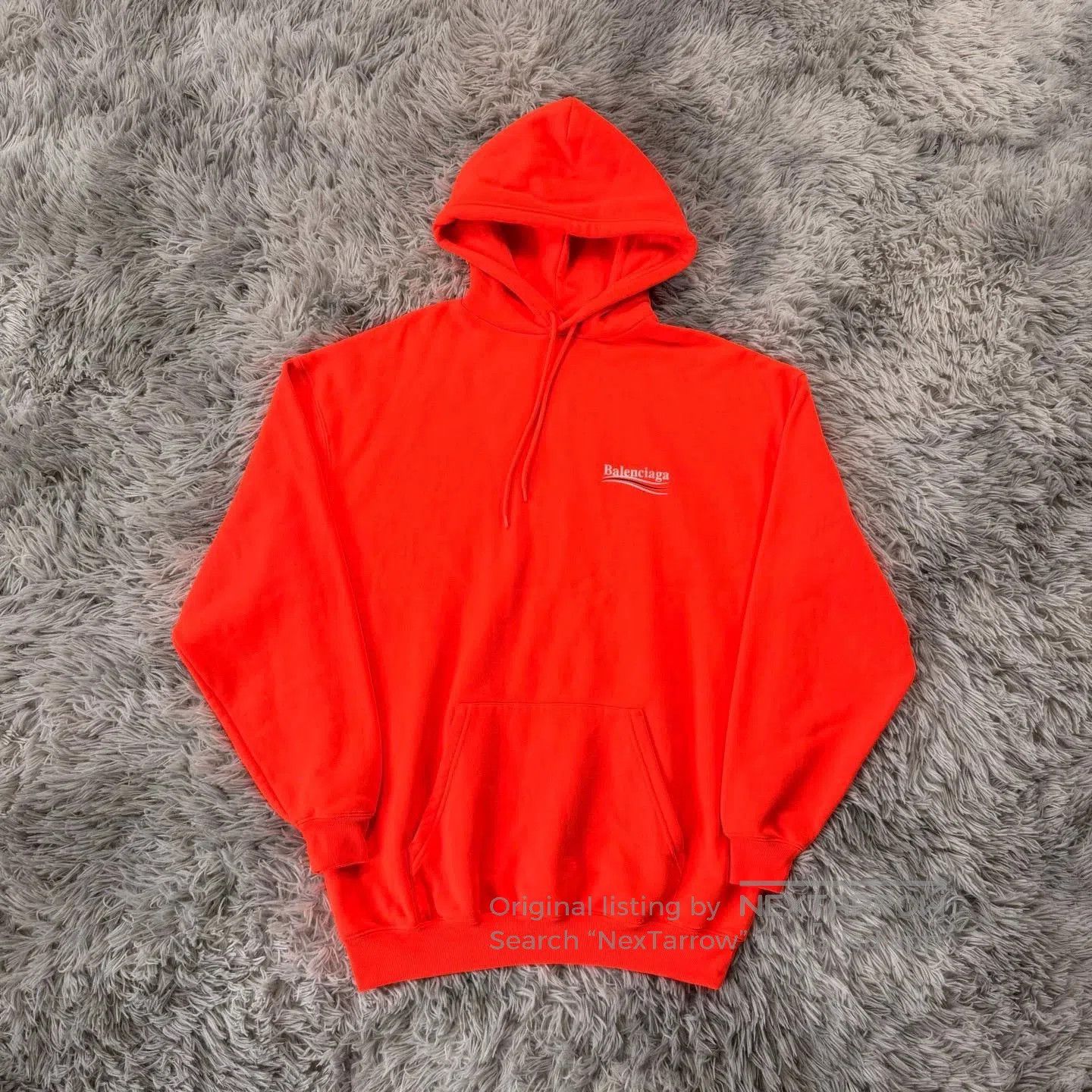Balenciaga balenciaga red hoodie unisex xs size. Size US XS / EU 42 / 0 - 1 Thumbnail