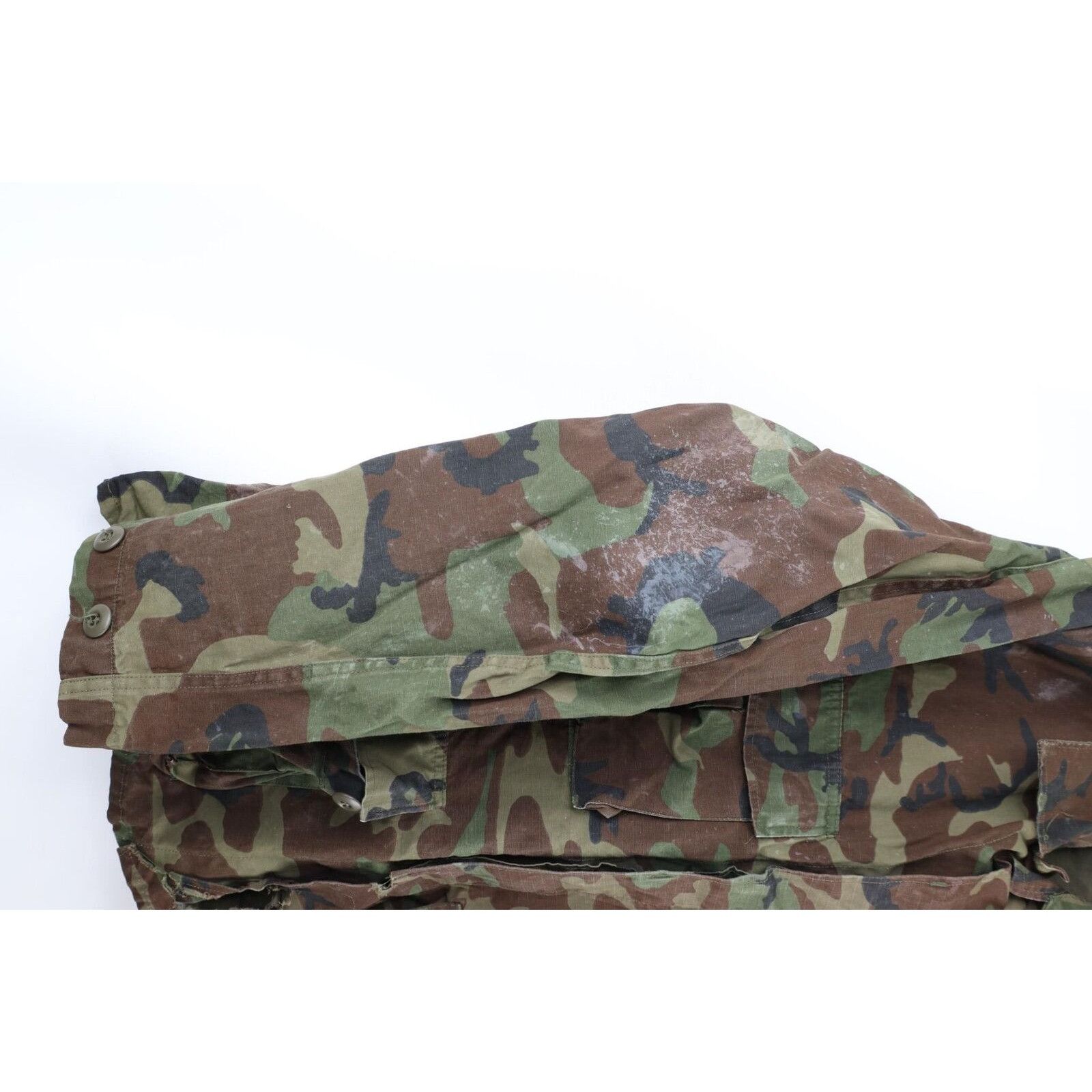 Vintage Vintage 70s Thrashed Ripstop Poplin Camouflage Jacket Size US M / EU 48-50 / 2 - 11 Thumbnail