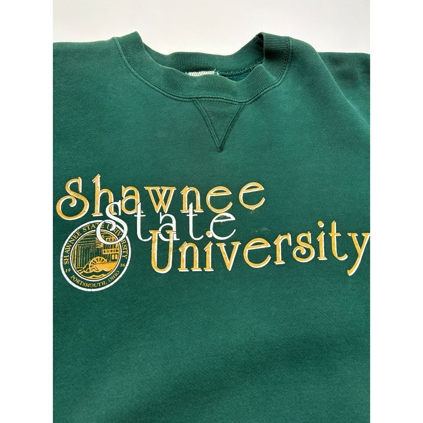 Other Vintage 90s Shawnee State University Collegiate Sweatshirt L Size US L / EU 52-54 / 3 - 4 Thumbnail