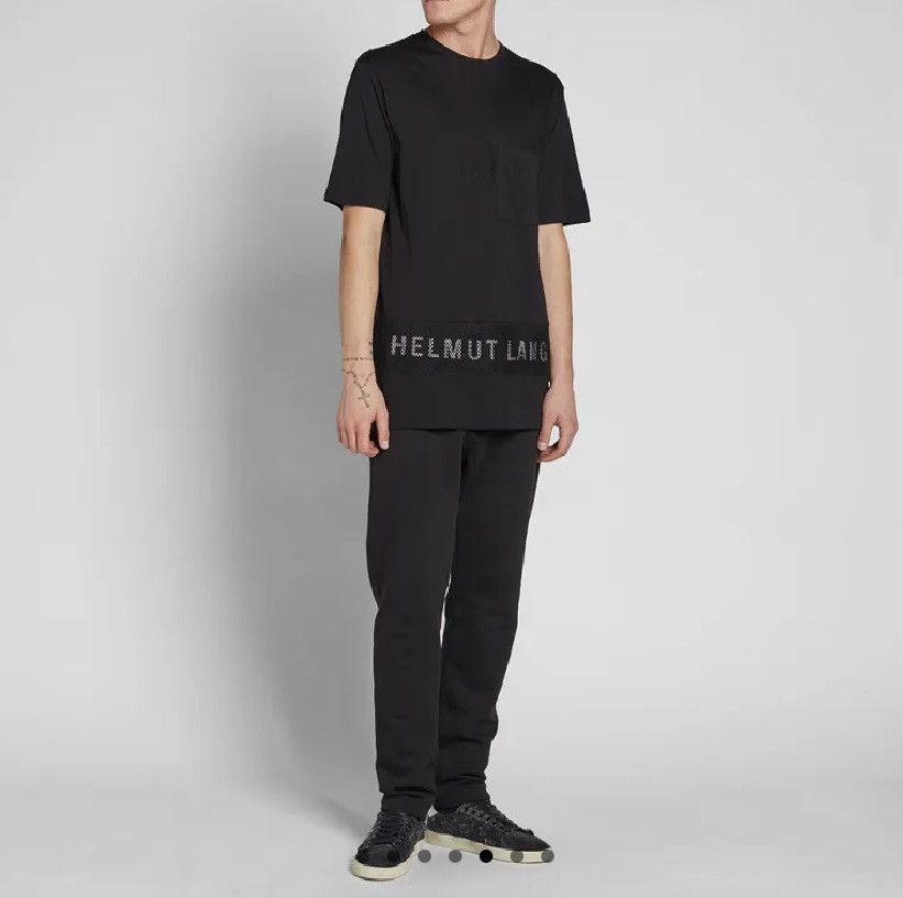 Helmut Lang Helmut Lang Mesh Combo Tee Size US L / EU 52-54 / 3 - 10 Thumbnail