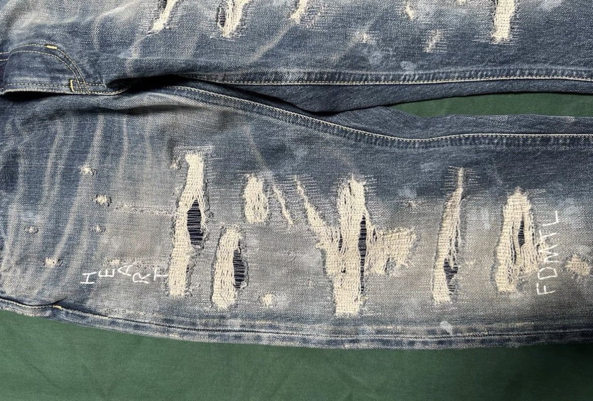 FDMTL FDMTL x BBC Denim – Collaboration Jeans Size US 28 / EU 44 - 4 Thumbnail