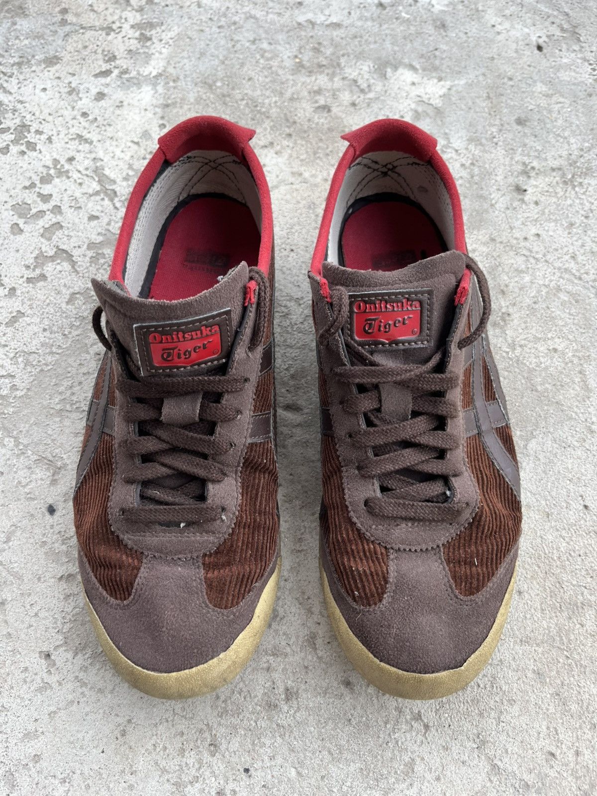 Asics × Onitsuka Tiger Asics by Onitsuka Tiger Mexico 66 Corduroy Brown Sneakers Size US 8 / EU 41 - 3 Thumbnail