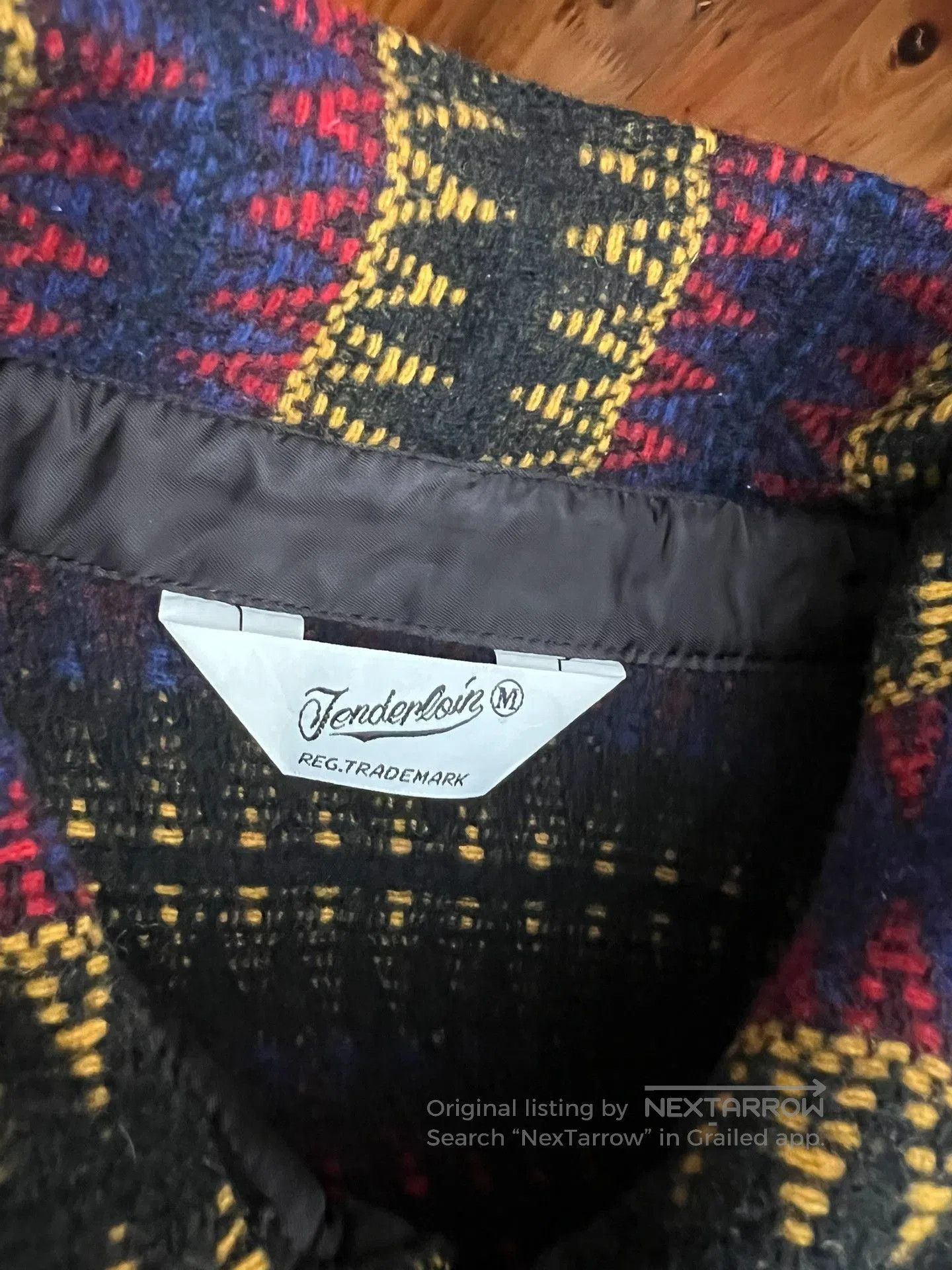 Japanese Brand Ethnic Style Wool Shirt. Size US M / EU 48-50 / 2 - 8 Thumbnail