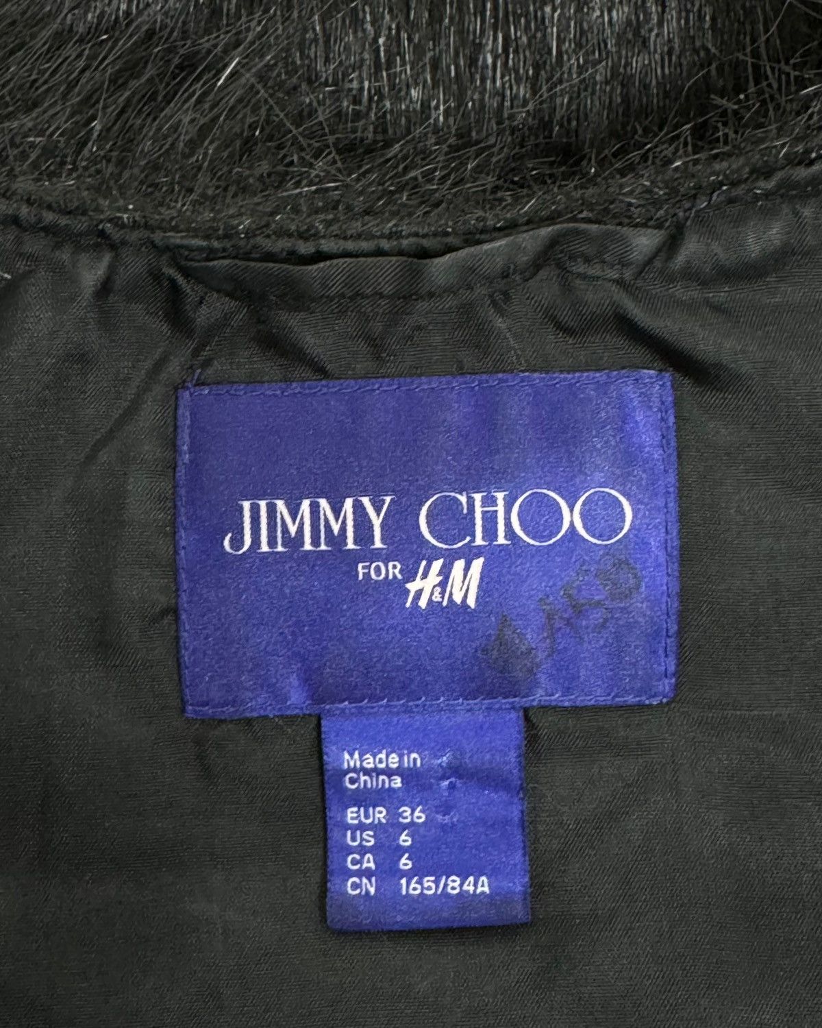 H&M × Jimmy Choo Jimmy Choo for H&M Faux Fur Gilet Vest size US 6 Size M / US 6-8 / IT 42-44 - 11 Thumbnail