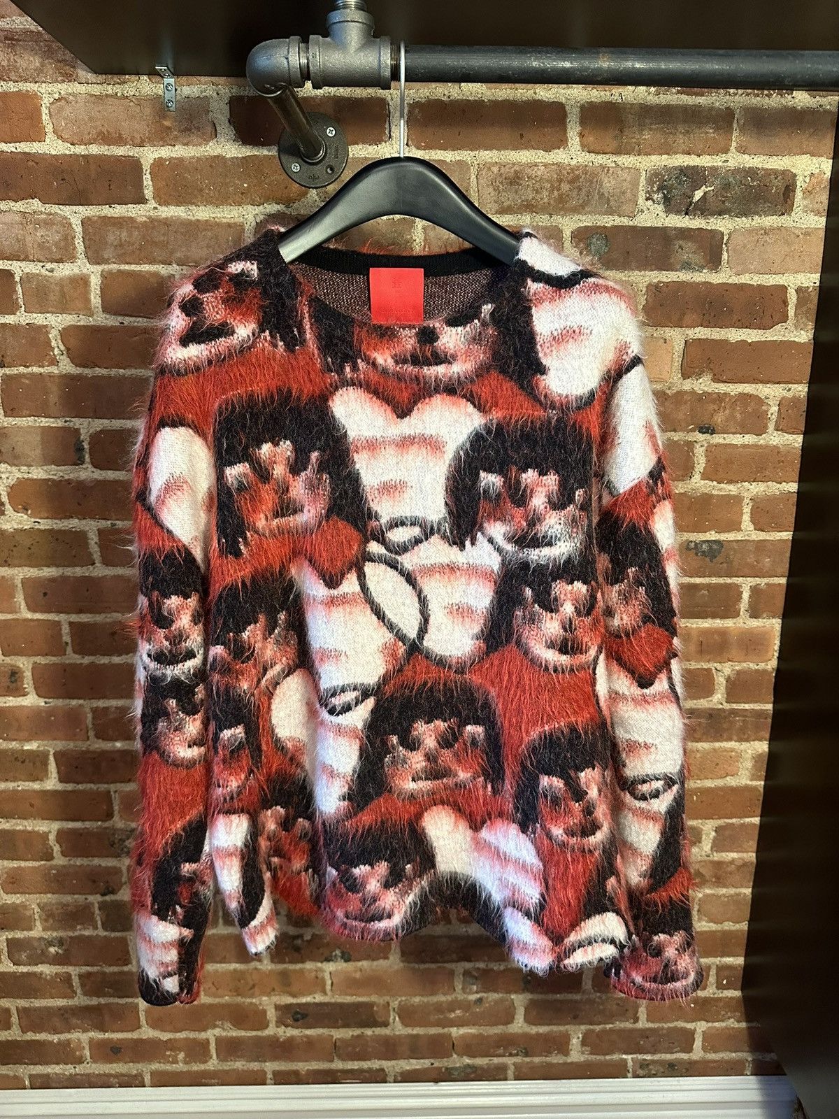 Chito × Givenchy SS/22 MMW Valentines Day Chito Collab Mohair Sweater Size US M / EU 48-50 / 2 - 1 Thumbnail