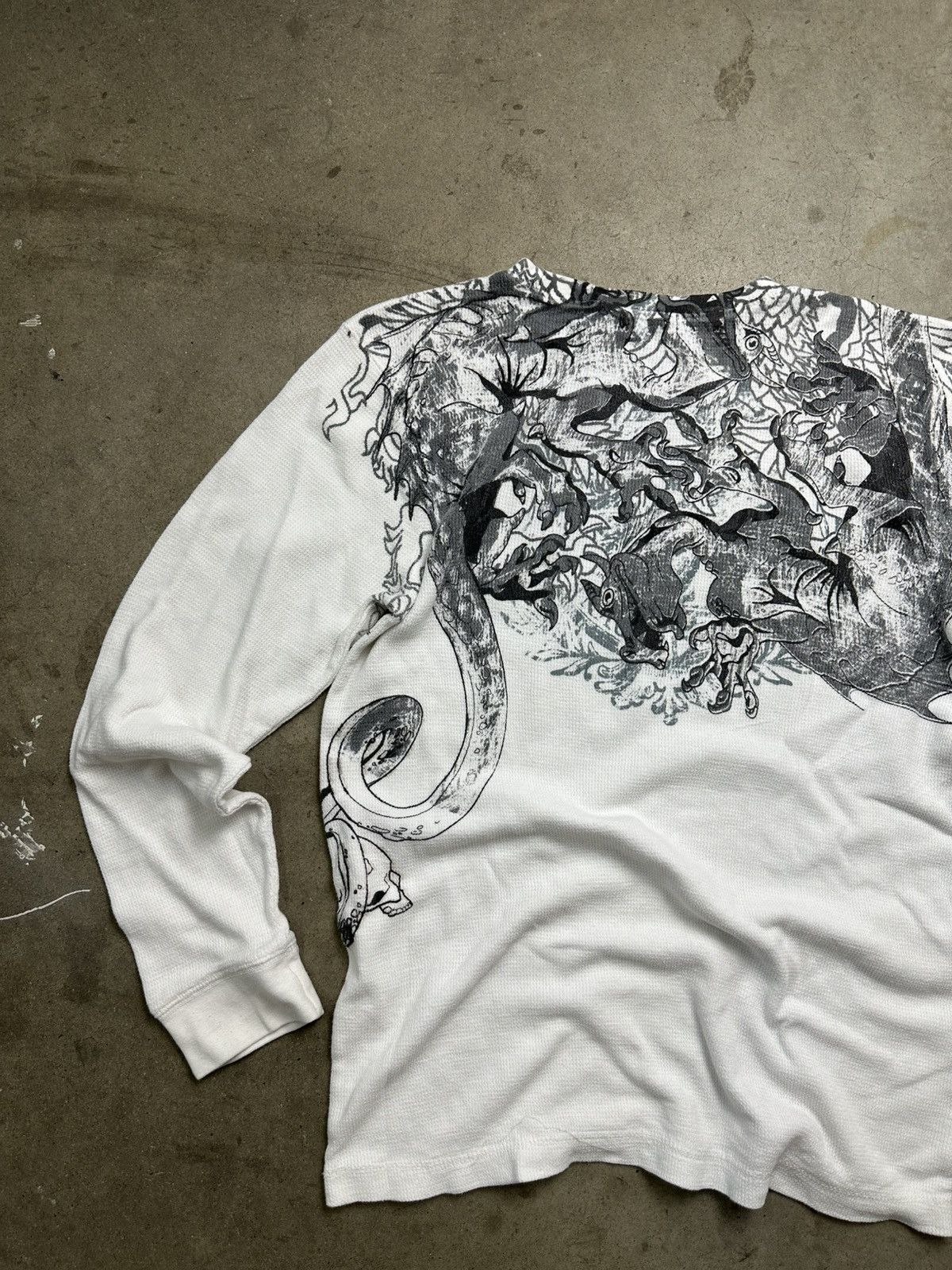 Other Affliction Style Dragon Thermal Longsleeve Medium Size US M / EU 48-50 / 2 - 2 Thumbnail