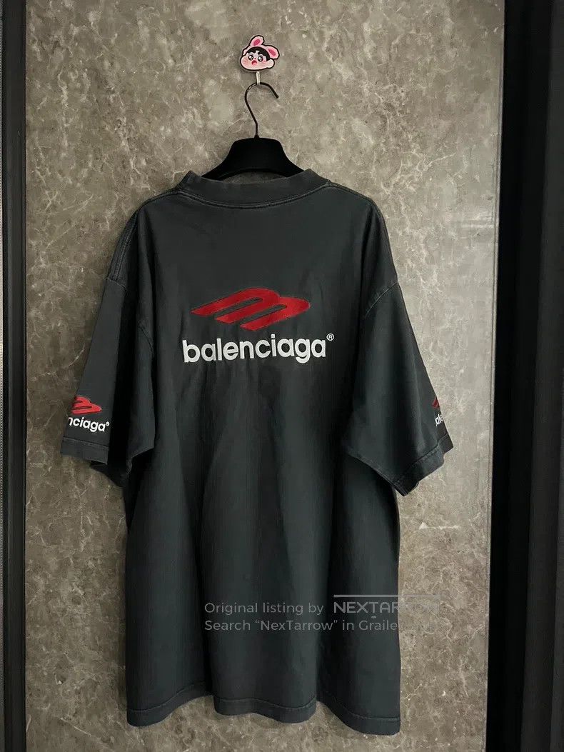 Balenciaga Balenciaga 3B Short Sleeve S Size US S / EU 44-46 / 1 - 2 Thumbnail