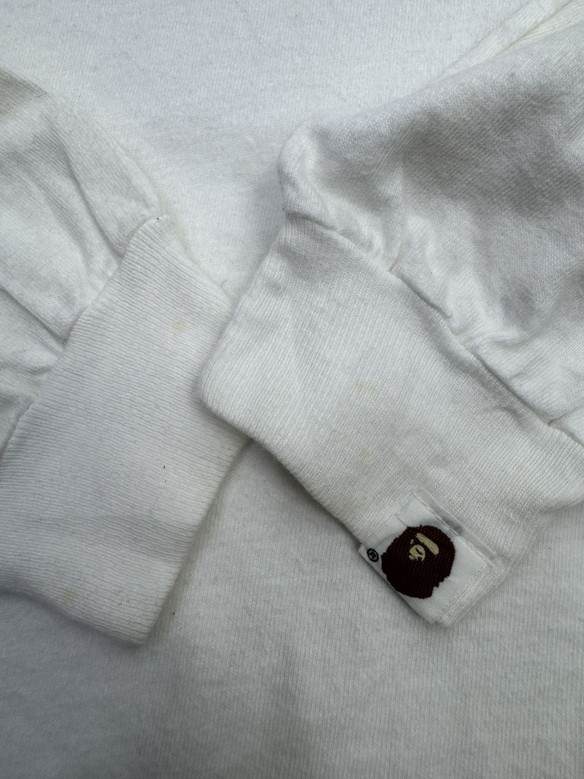 Vintage 90s Bape Ape Shall Never Kill Ape long sleeve shirt