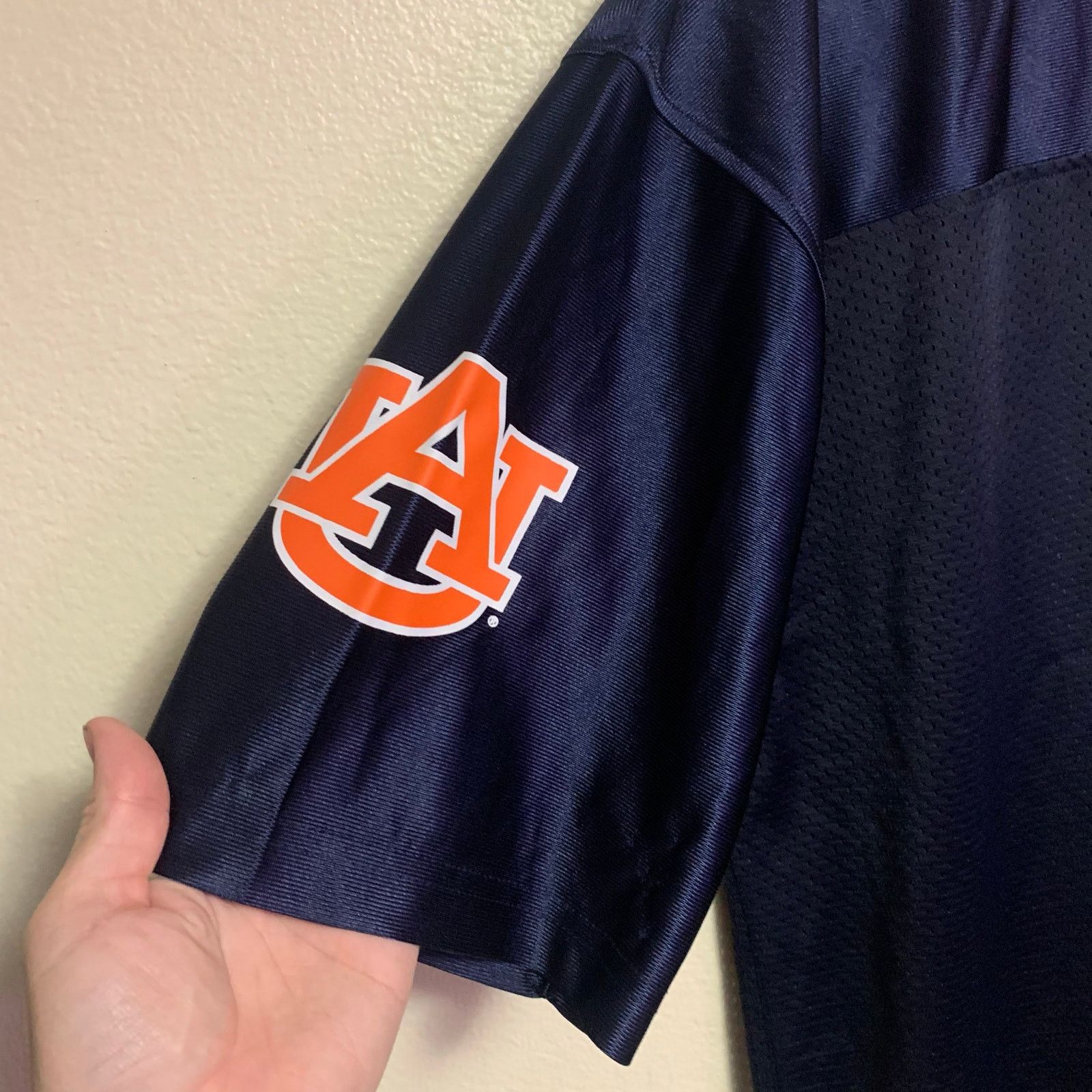 NCAA Auburn #1 Tigers Team Football Jersey Mens Size L Size US L / EU 52-54 / 3 - 3 Thumbnail