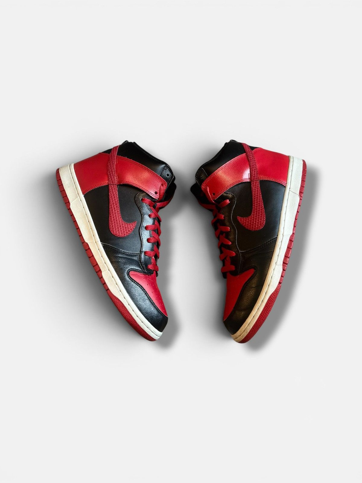 Nike 2012 Dunk High Bred Size US 12 / EU 45 - 1 Thumbnail
