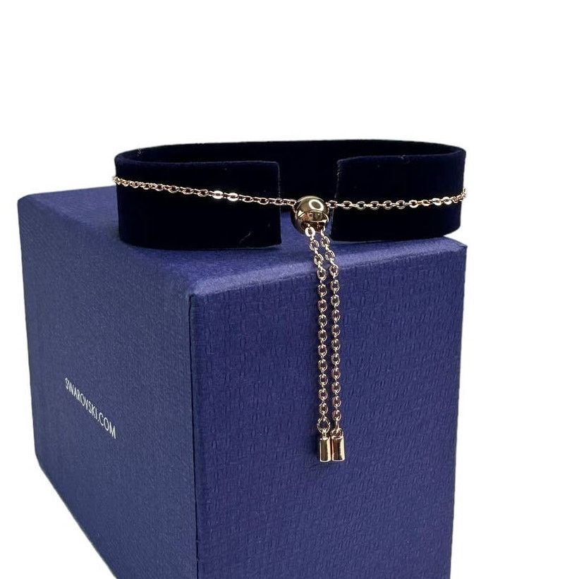 Swarovski Swarovski Stella Rose Gold Scardtli Adjustable Bracelet Size ONE SIZE - 3 Thumbnail