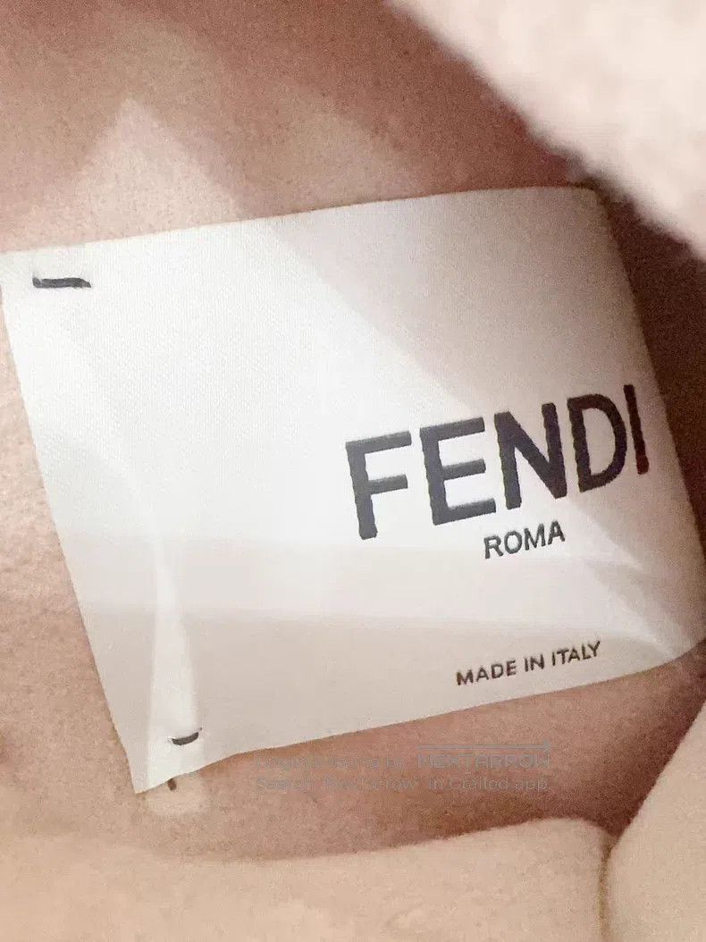 Fendi Fendi Full Logo Overcoat Size S / US 4 / IT 40 - 5 Thumbnail