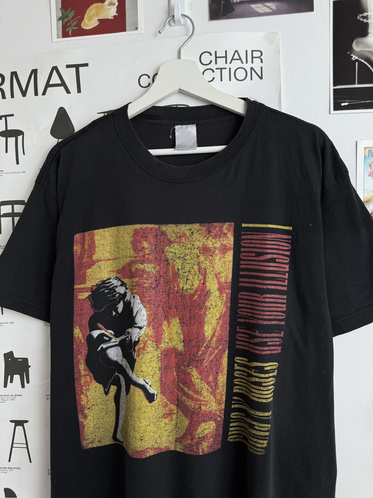 Band Tees × Vintage Vintage 90s Guns N Roses promo merch t-shirt XL rock usa rare Size US XL / EU 56 / 4 - 3 Thumbnail