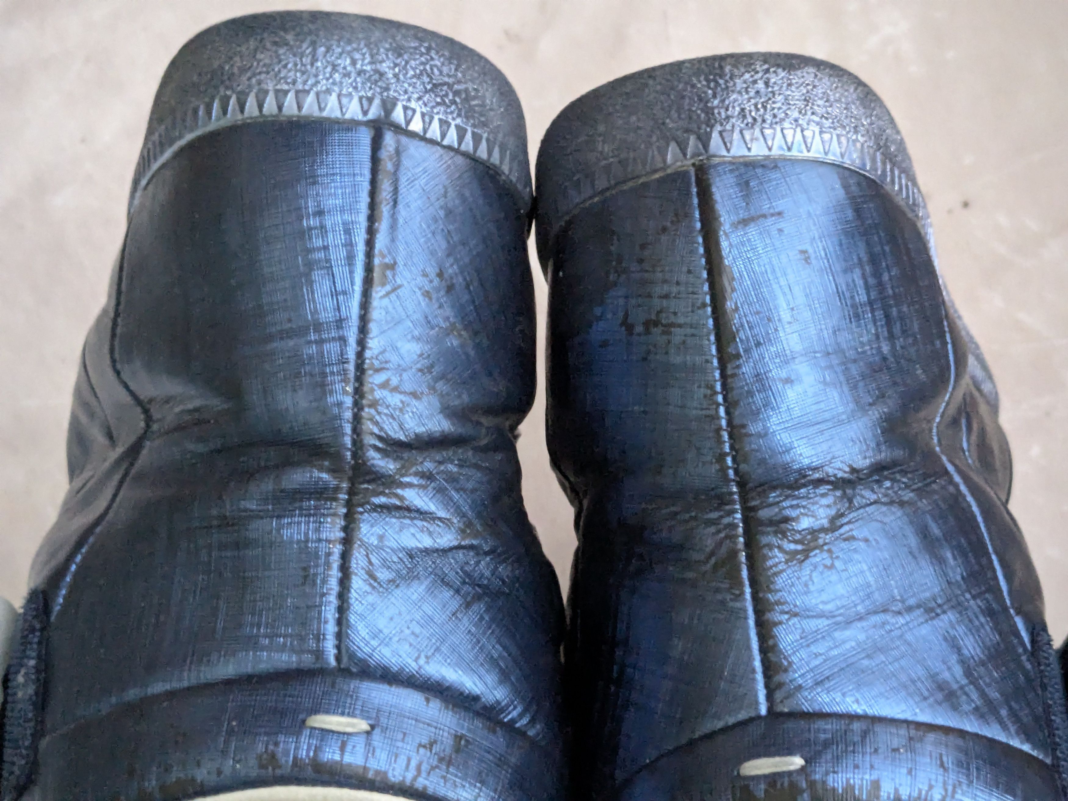 Maison Margiela Maison Margiela Future Metallic Blue 8.5 41.5 Leather Size US 8.5 / EU 41-42 - 17 Thumbnail