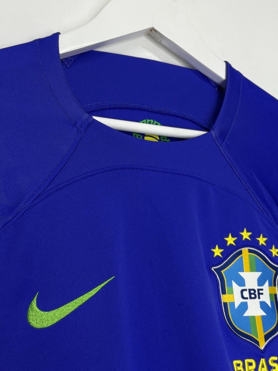 Nike Nike Brazil 2022 Away Soccer Jersey Size US M / EU 48-50 / 2 - 6 Thumbnail