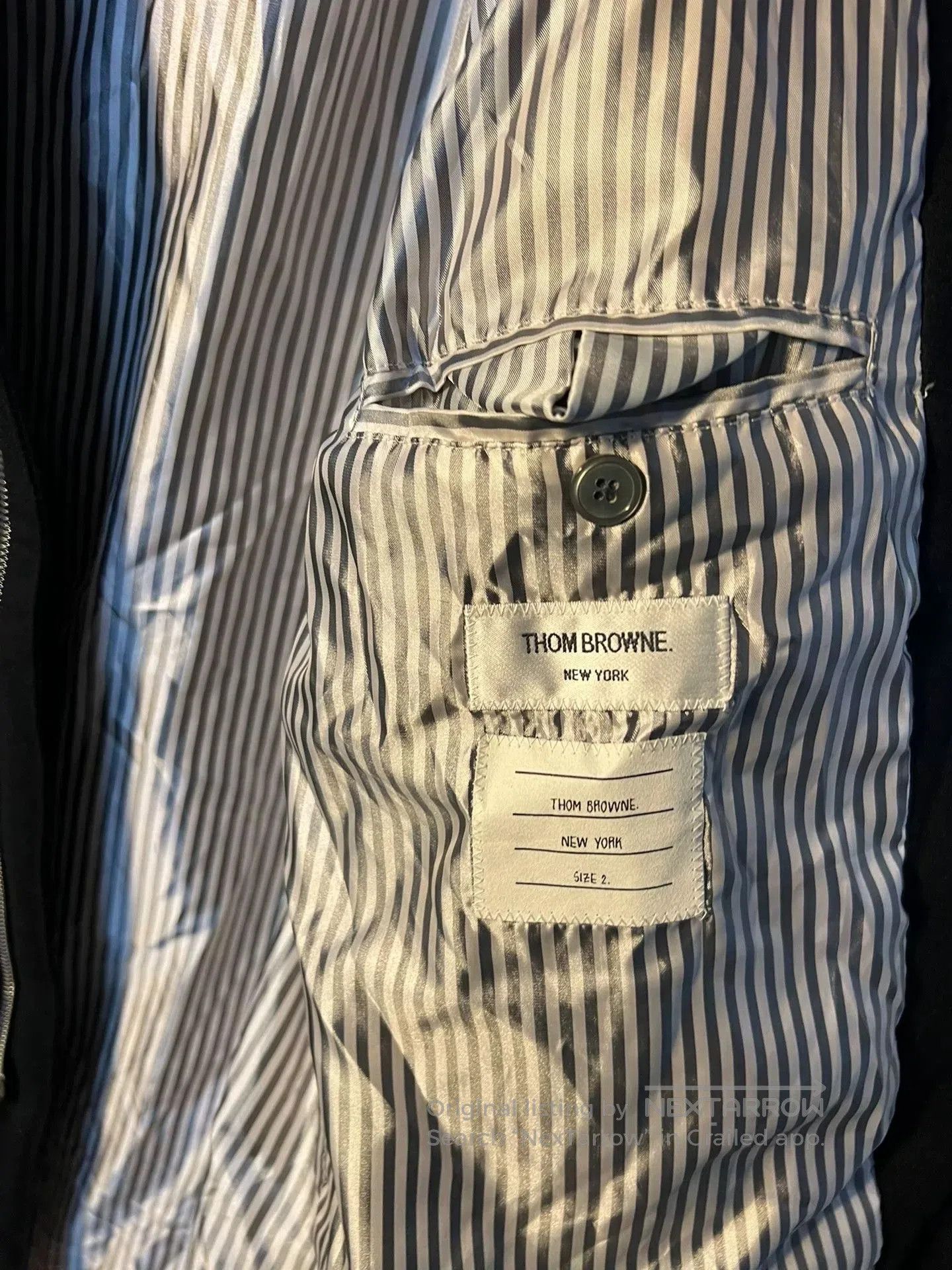 Thom Browne Thom Browne Men's Down Jacket. Size US M / EU 48-50 / 2 - 5 Thumbnail