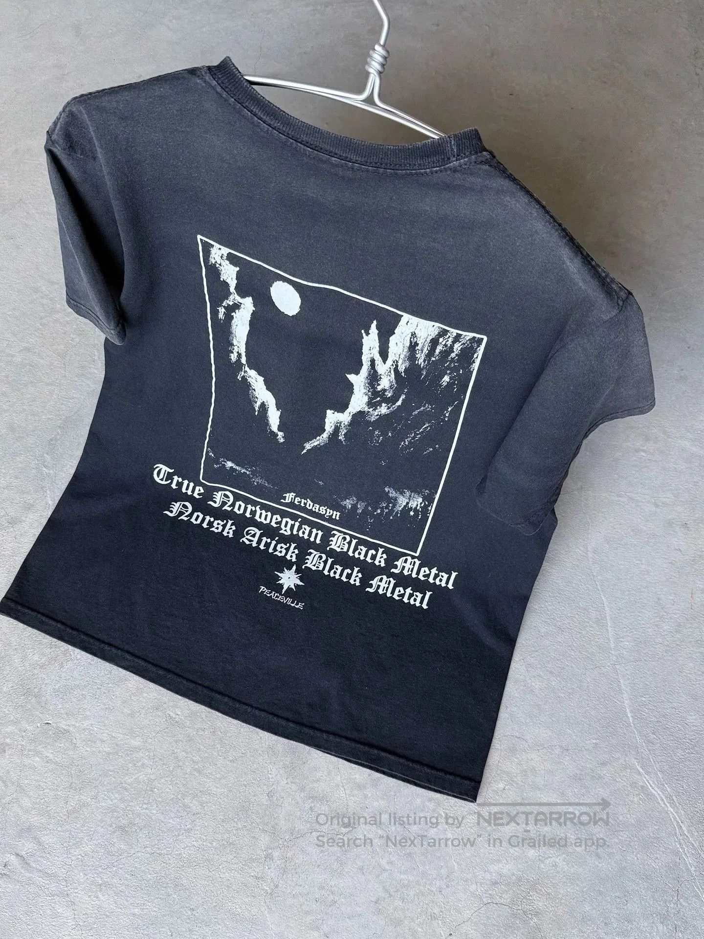 Vintage Vintage 90s Darkthrone Demon Night Tee. Size US M / EU 48-50 / 2 - 7 Thumbnail