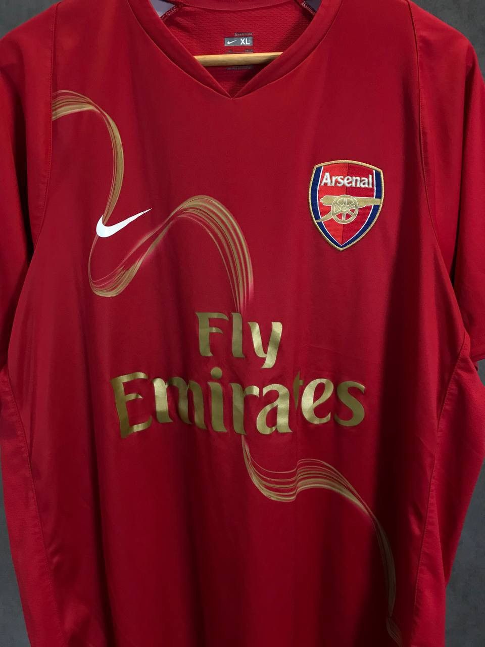 Vintage FC Arsenal Nike 2008/2009 Soccer Jersey Size US XL / EU 56 / 4 - 3 Thumbnail
