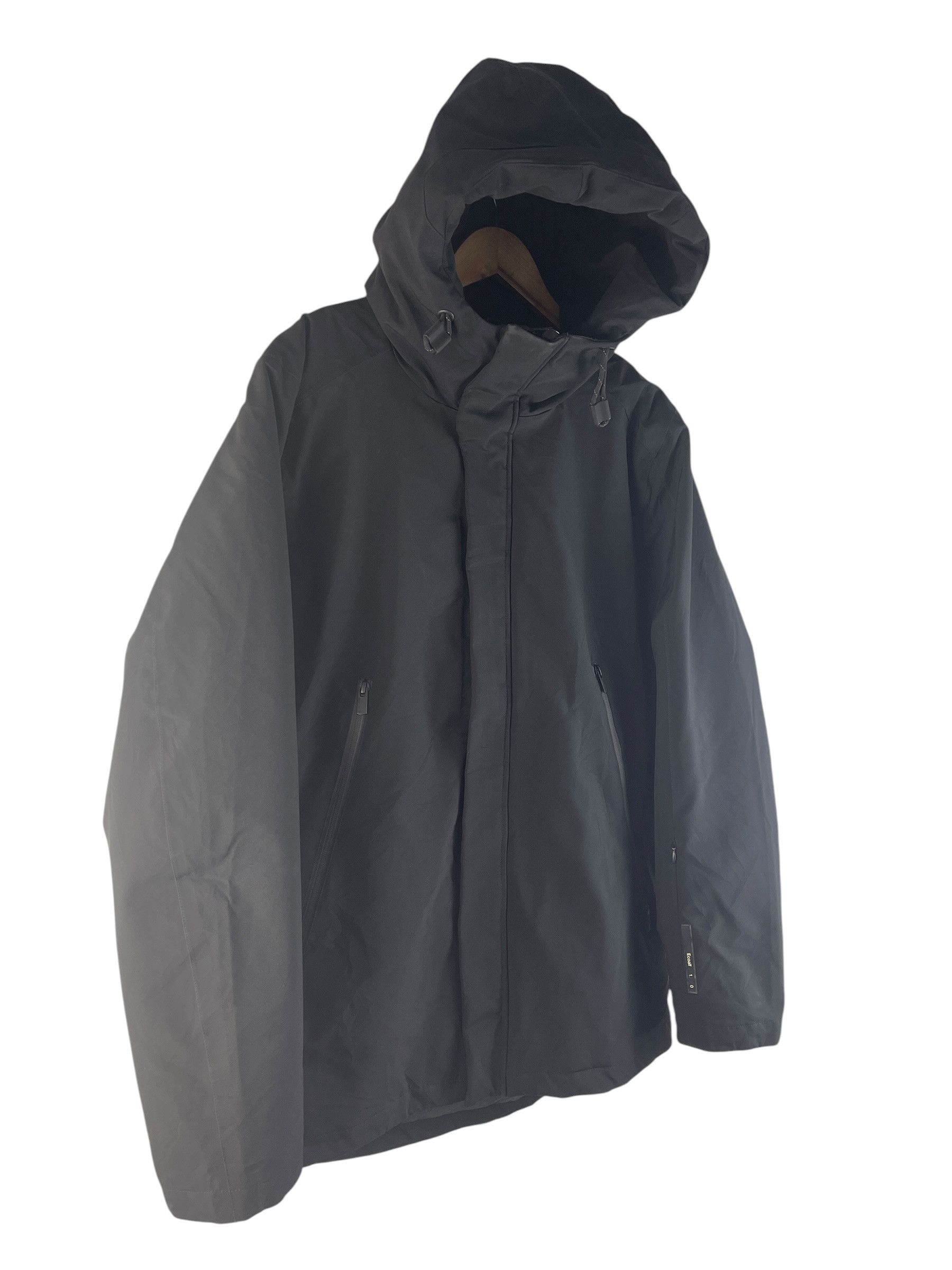 ECOALF Ecoalf Hooded Insulated Jacket Black Minimal Techwear Park Size US L / EU 52-54 / 3 - 5 Thumbnail