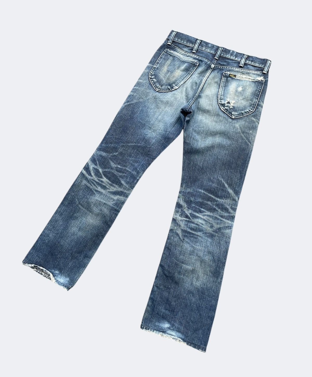 Lee 🔥Accept Binding Offer🔥 Disstressed Lee Denim jeans Vintage Size US 29 - 4 Thumbnail