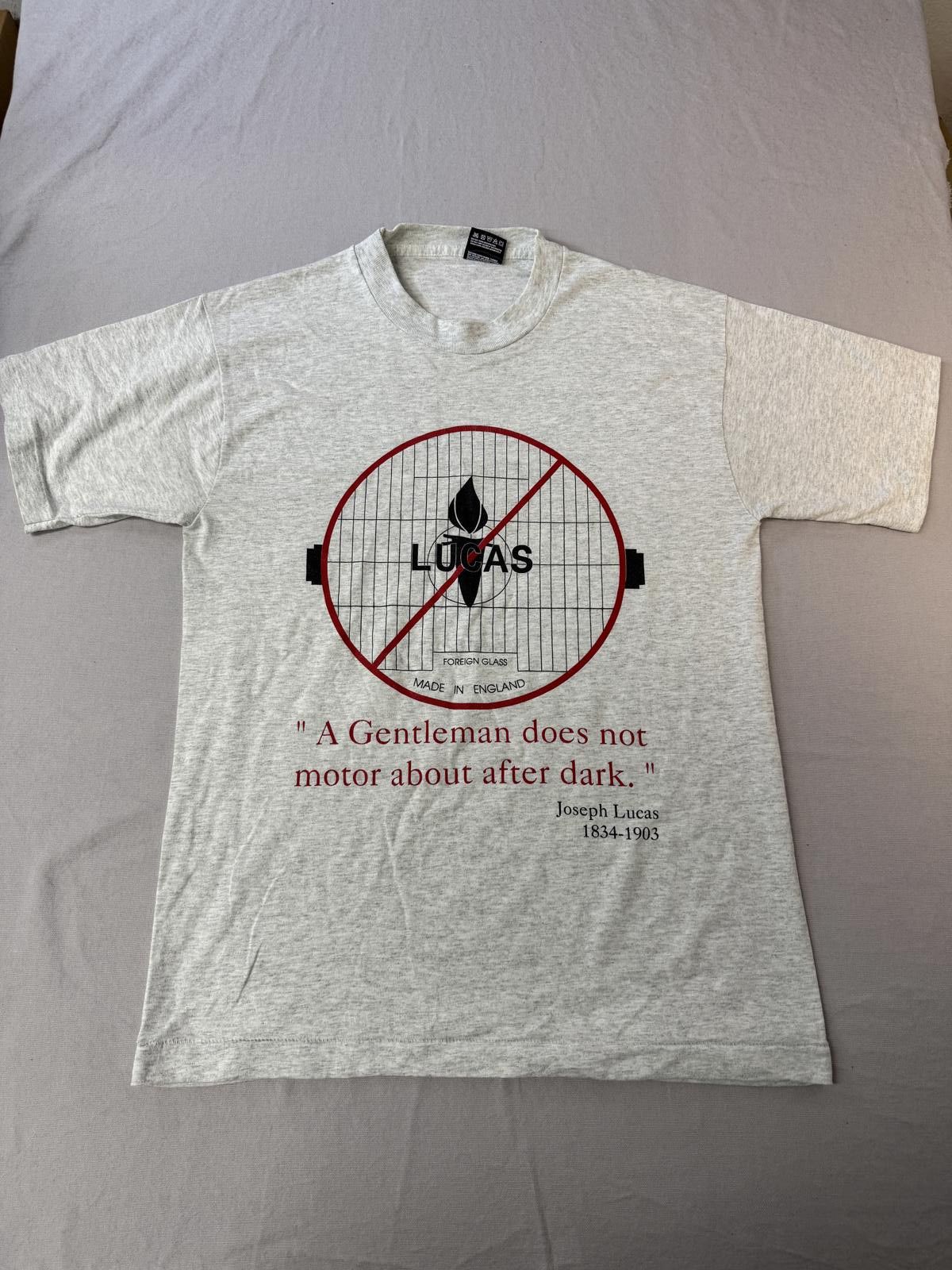 Fruit Of The Loom VTG Lucas Automotive T-shirt Princess of Darkness Tee - M Size US M / EU 48-50 / 2 - 1 Thumbnail