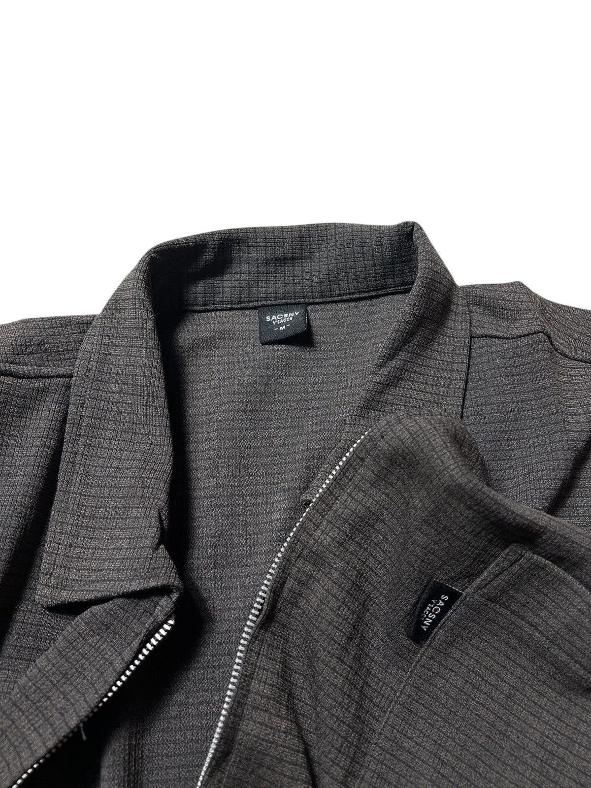 Yohji Yamamoto Vintage Yohjiyamamoto Sacsny Ysaccs Zipper Pocket Shirt Size US M / EU 48-50 / 2 - 4 Thumbnail