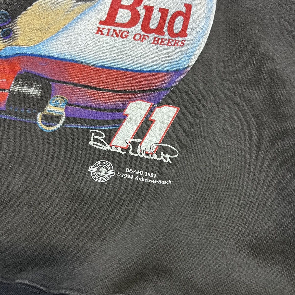 Budweiser × NASCAR × Vintage Vintage 90s Budweiser NASCAR Bill Elliott Crewneck Nutmeg Size US L / EU 52-54 / 3 - 4 Thumbnail