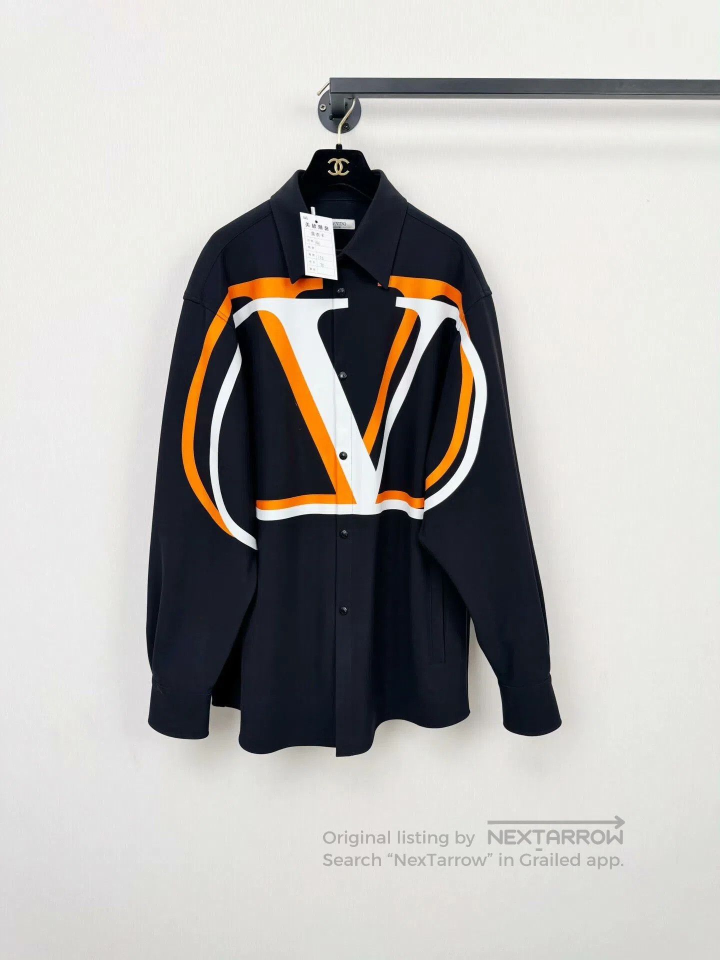 Valentino valentino denim jacket with logo design. Size US L / EU 52-54 / 3 - 1 Thumbnail