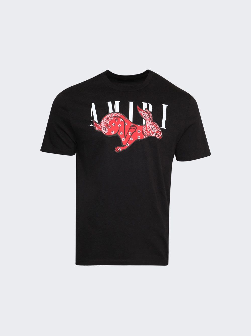 Amiri o1gr1nt1124 Cny Rabbit Logo T-Shirt in Black Size US S / EU 44-46 / 1 - 1 Thumbnail