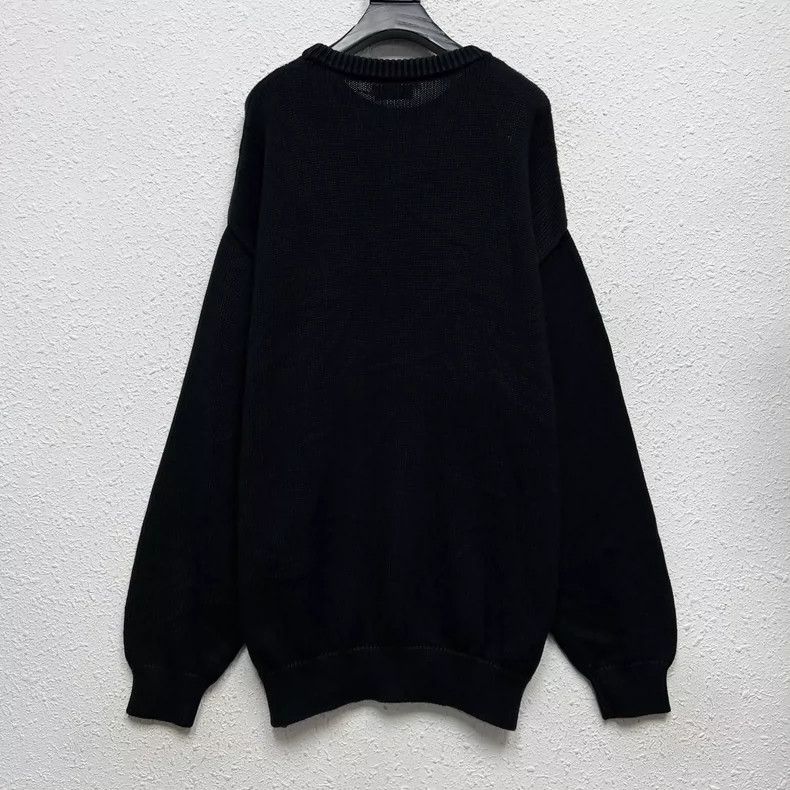 Balenciaga Balenciaga Wheat Crown Knitted Sweater Size US L / EU 52-54 / 3 - 3 Thumbnail