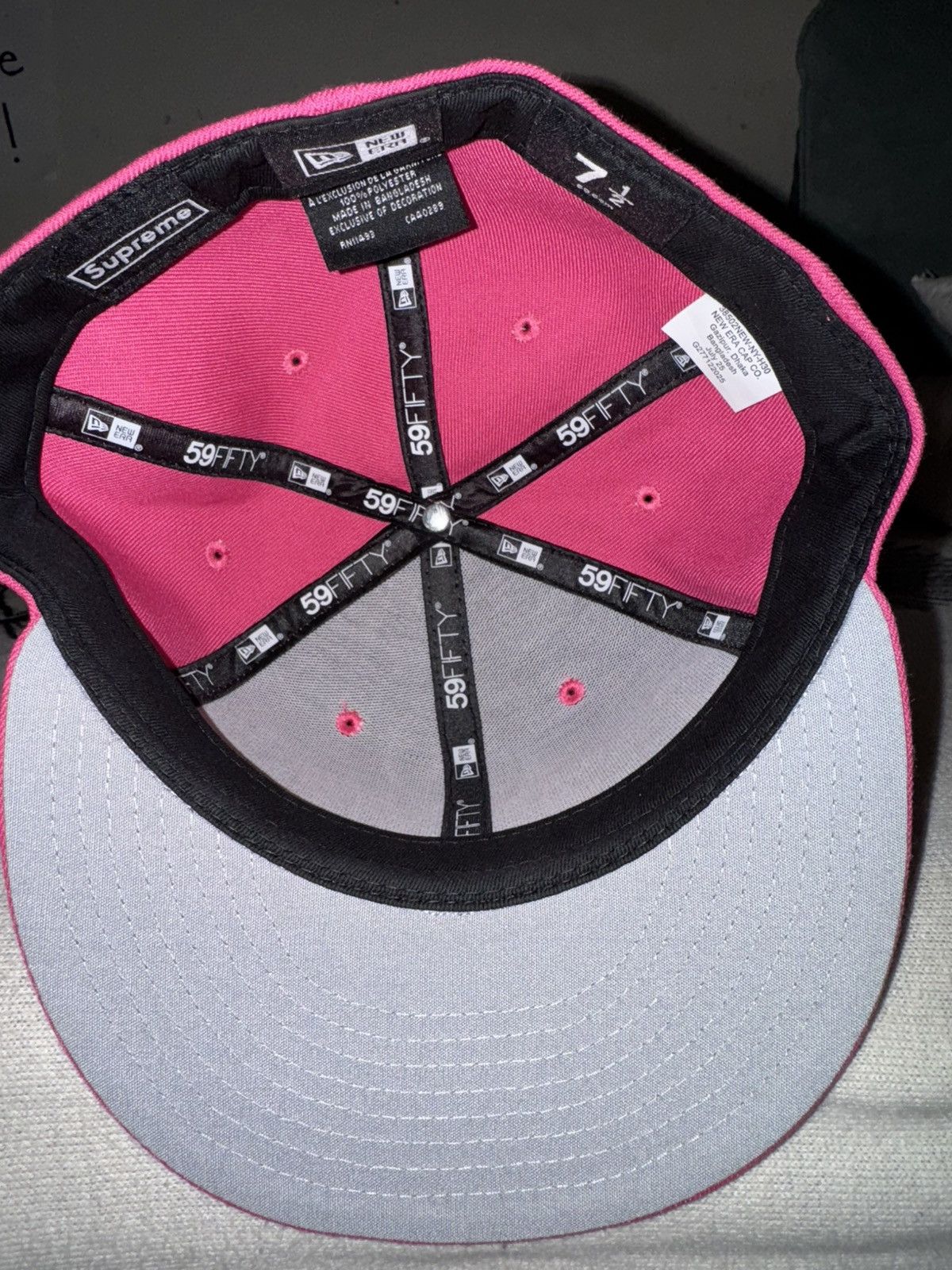 Supreme Supreme Breast Cancer Awareness Box Logo New Era Size ONE SIZE - 6 Thumbnail