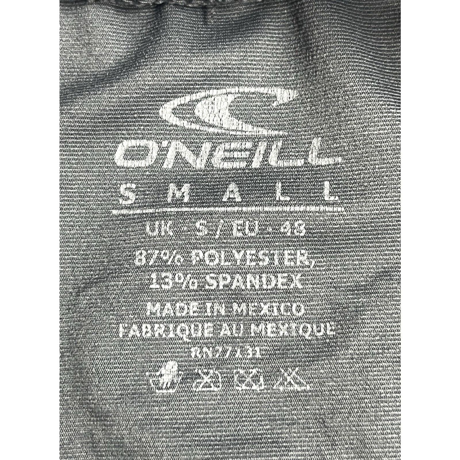 O'Neill **O'Neill UV Protection Bike Shirt Size Small Gray** User: **O'Neill UV Protection Short Sleeve Bike Shirt Size Small Gray** Size US S / EU 44-46 / 1 - 5 Thumbnail