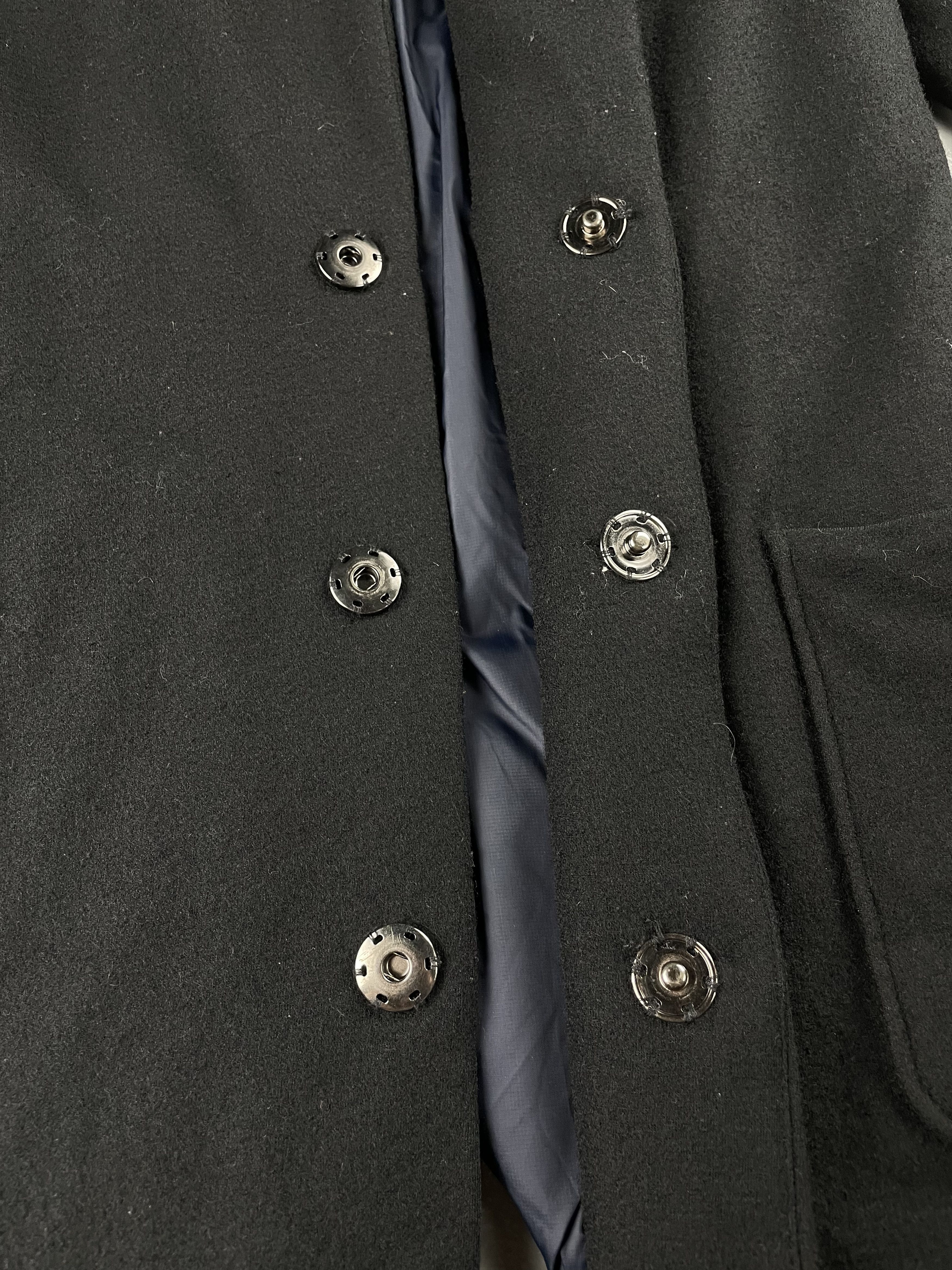Yohji Yamamoto Y-3 AW14 reversible wool coat w/ removable faux fur collar Size M / US 6-8 / IT 42-44 - 5 Thumbnail