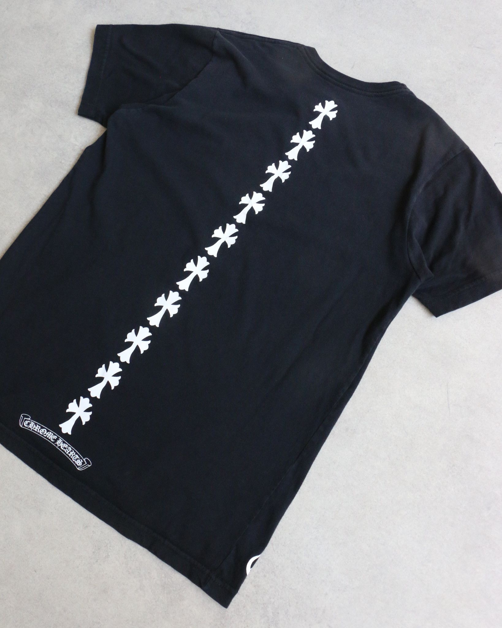 Chrome Hearts Chrome Hearts Cross Spine Tee Black Size US M / EU 48-50 / 2 - 2 Thumbnail