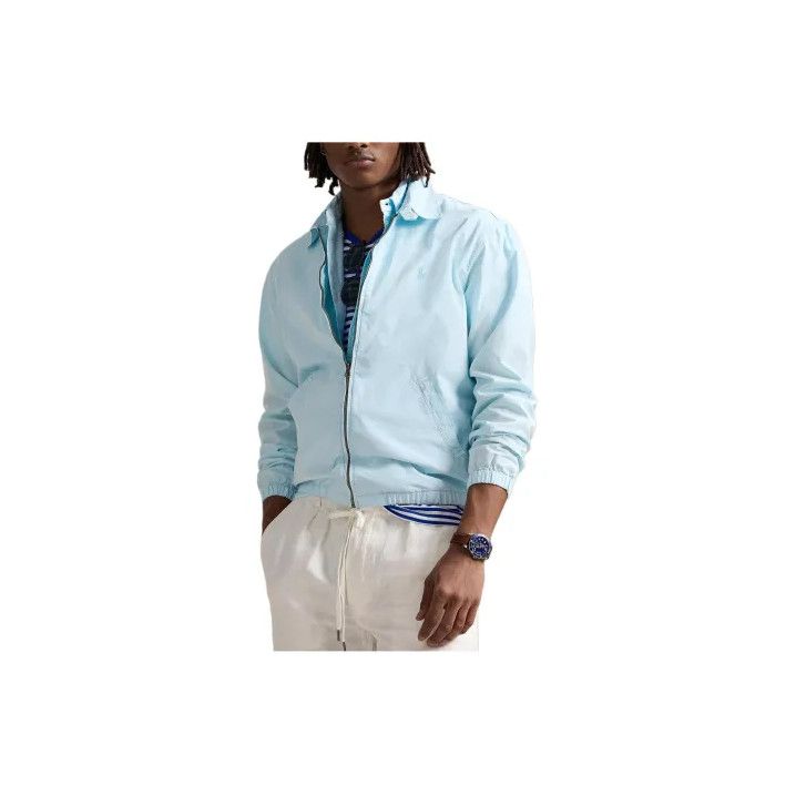 Polo Ralph Lauren Polo Ralph Lauren Solid Embroidered Zip Collar Jacket Size US L / EU 52-54 / 3 - 1 Thumbnail