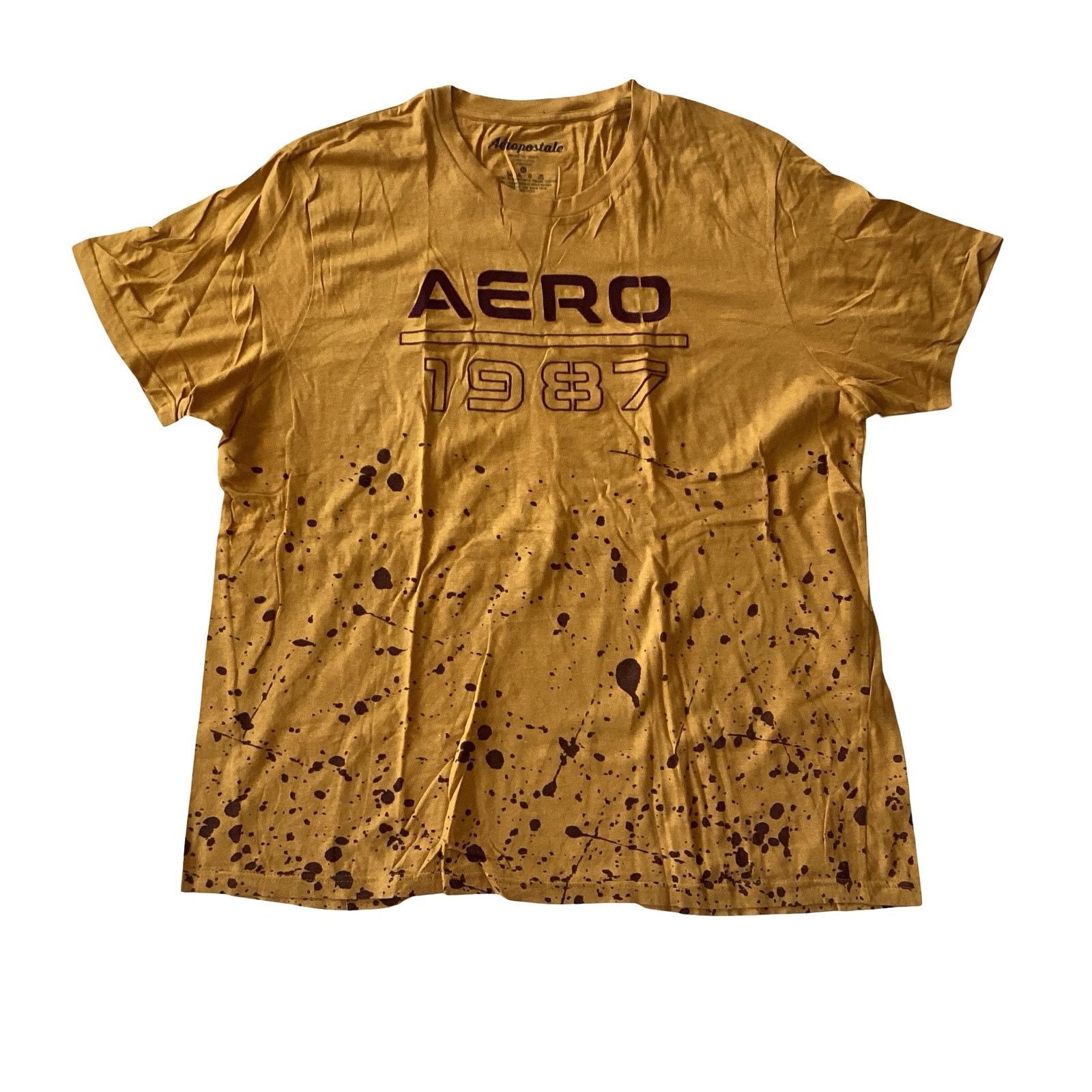 Aeropostale Aeropostale Paint Splatter Tee Size US XL / EU 56 / 4 - 2 Thumbnail