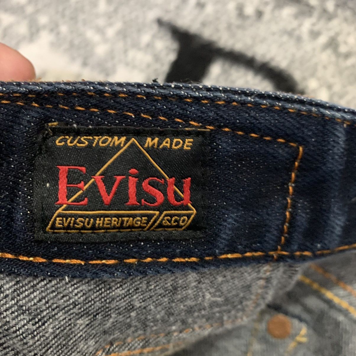 Evisu Evisu Daruma Daicock Selvedge Size US 29 - 8 Thumbnail